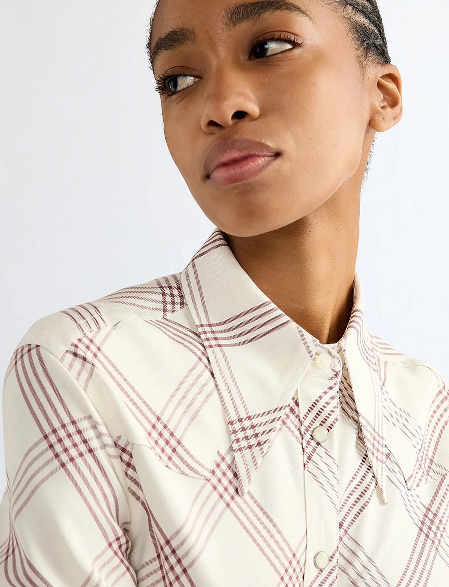 Wrangler - DRAMA COLLAR SHIRT - langärmlige hemden - bylthe - 5