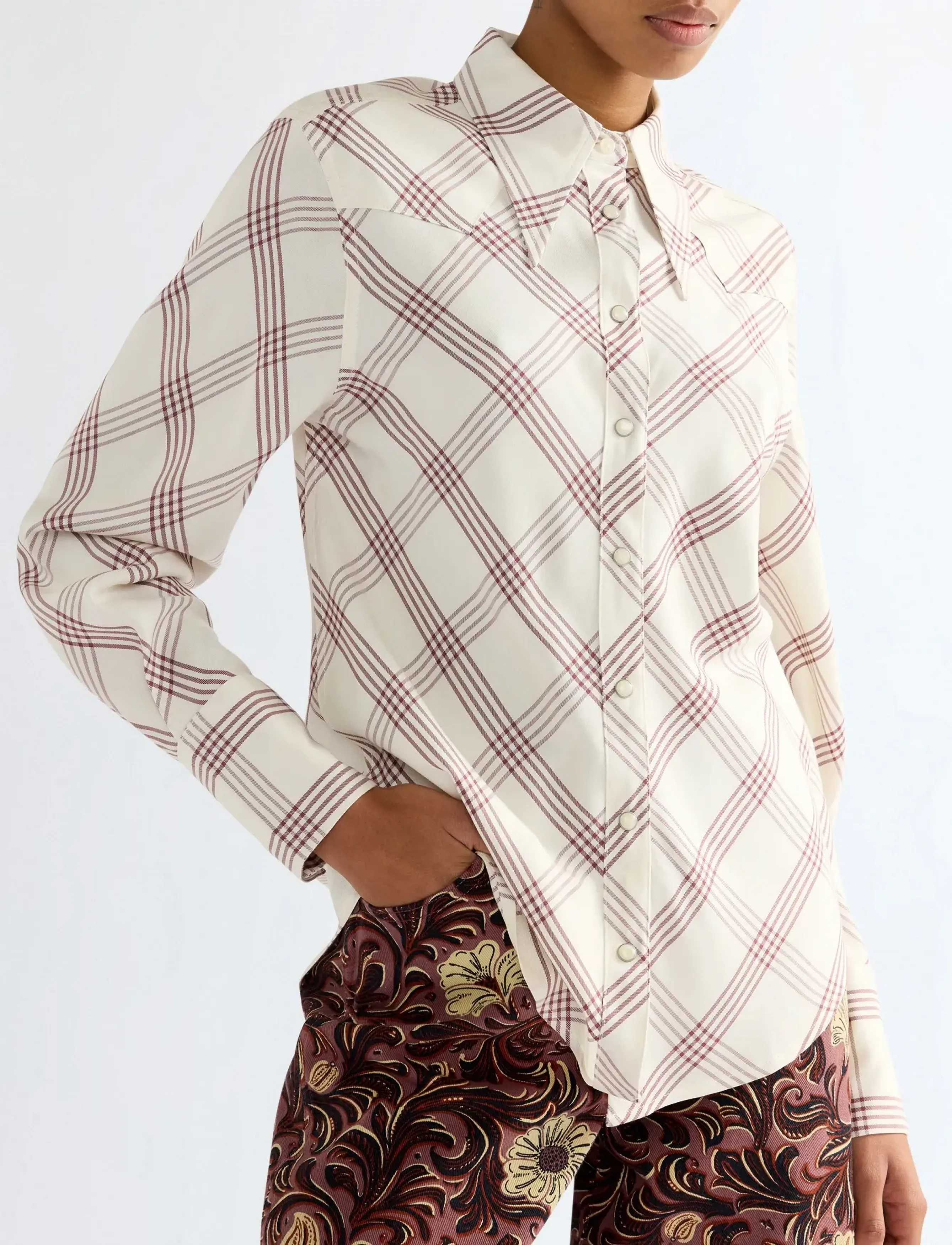 WRANGLER Drama Collar Shirt skjortor dam – bild 5