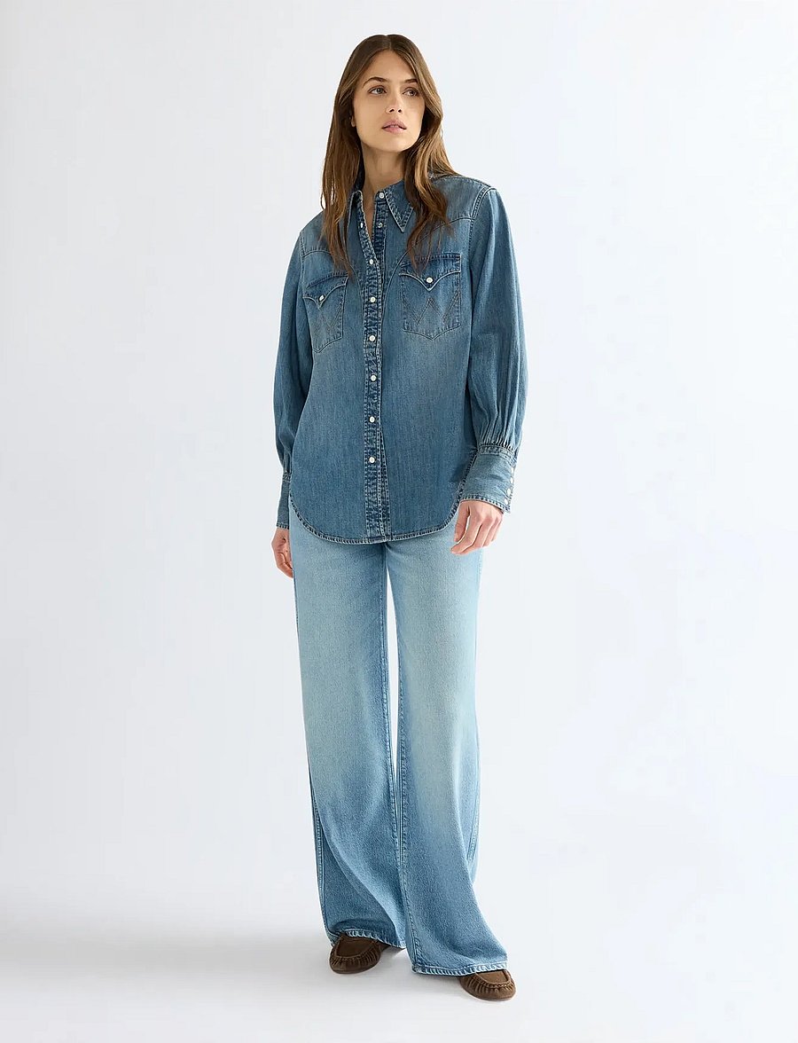 Wrangler - EXAGGERATED WESTERN - langärmlige hemden - worn legacy - 3