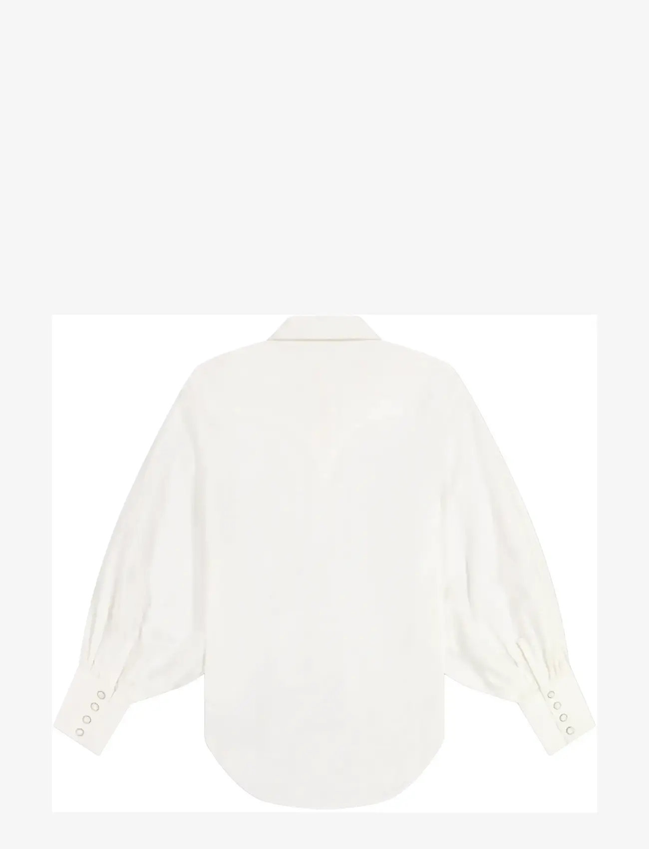 Wrangler - EXAGGERATED WESTERN - pikkade varrukatega särgid - worn white - 2