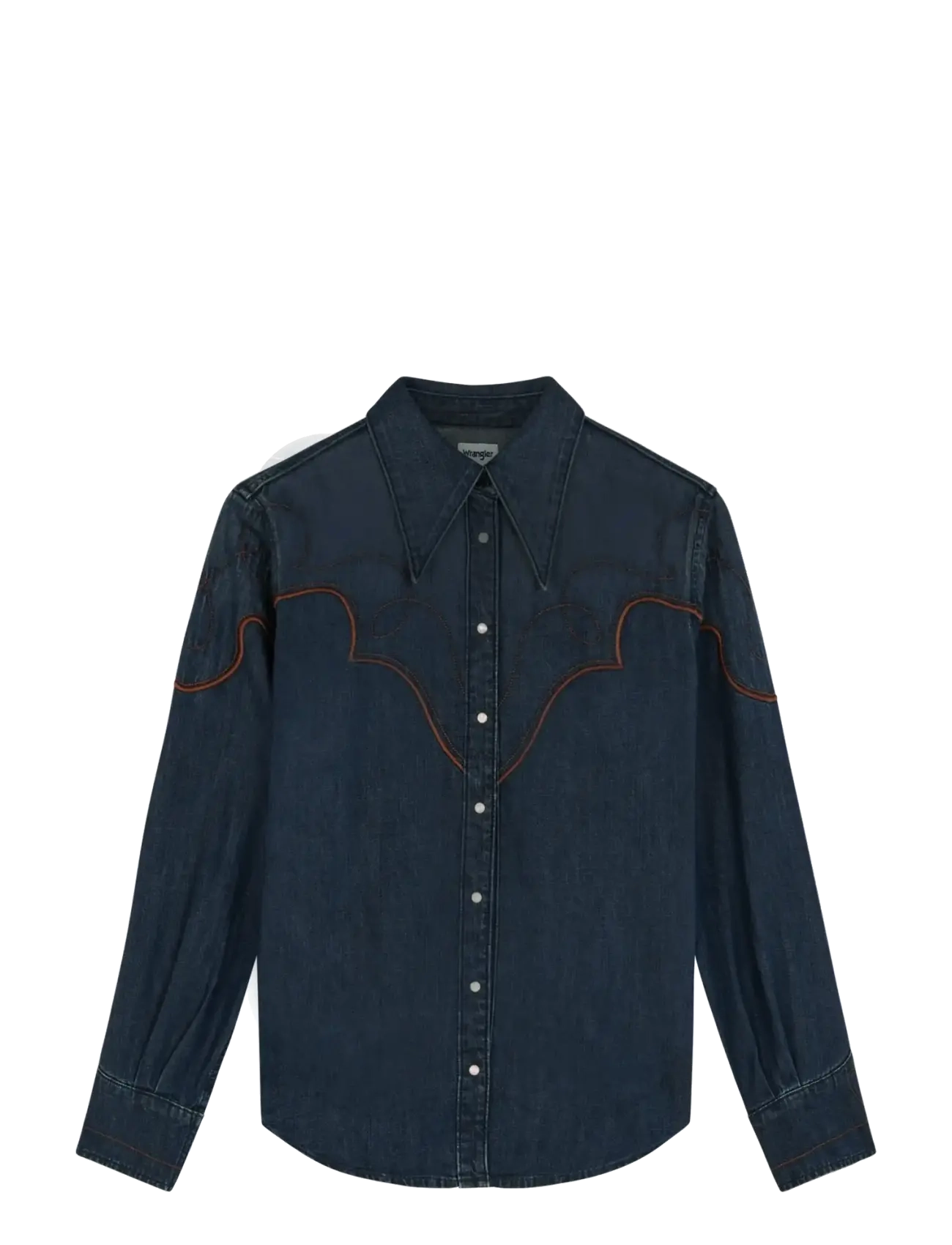 Wrangler - WESTERN YOKE SHIRT - jeanshemden - saloon shadow - 1