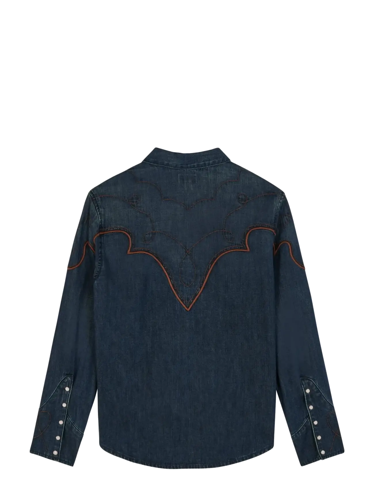 Wrangler - WESTERN YOKE SHIRT - jeanshemden - saloon shadow - 2