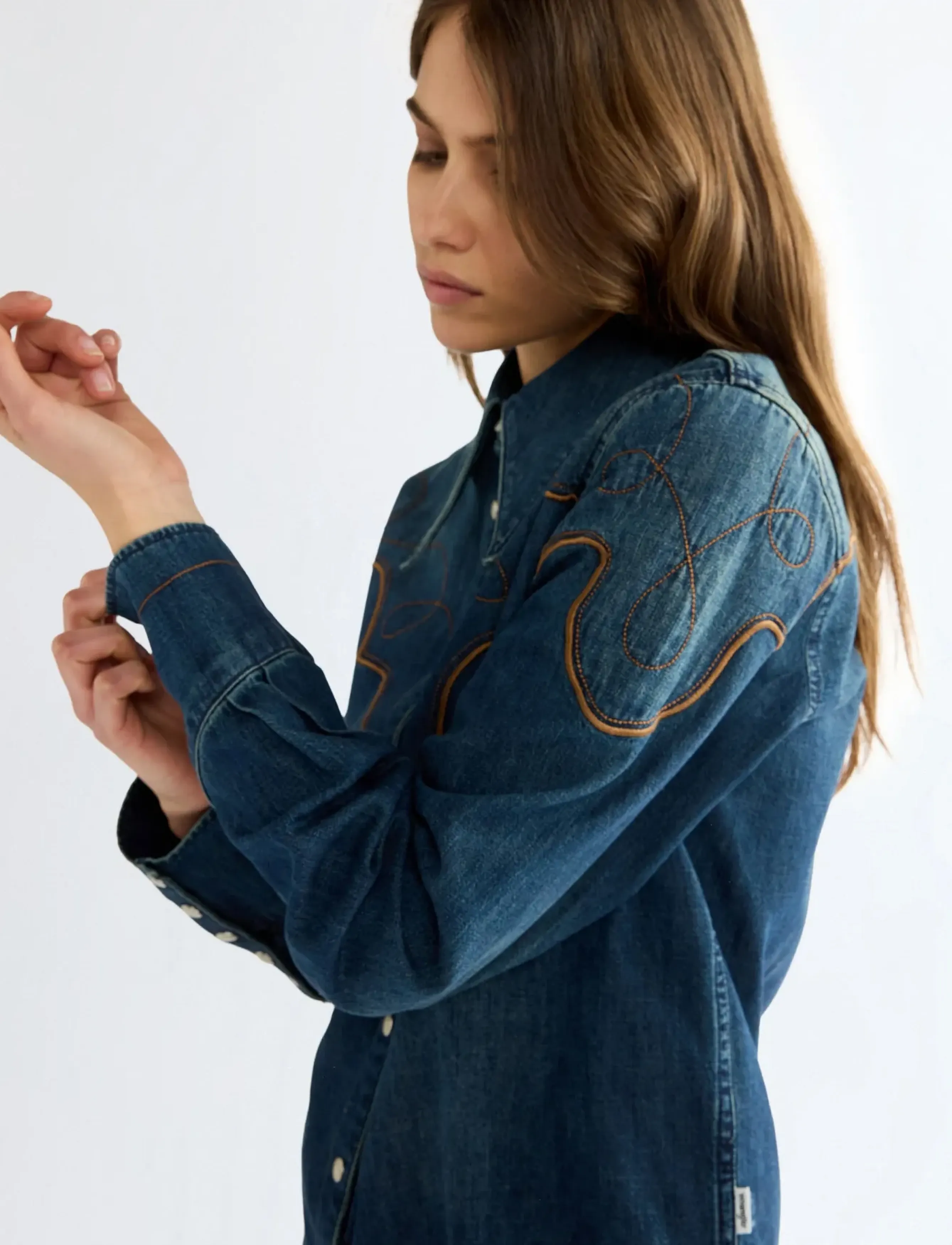 WRANGLER Western Yoke Shirt skjortor dam – bild 5
