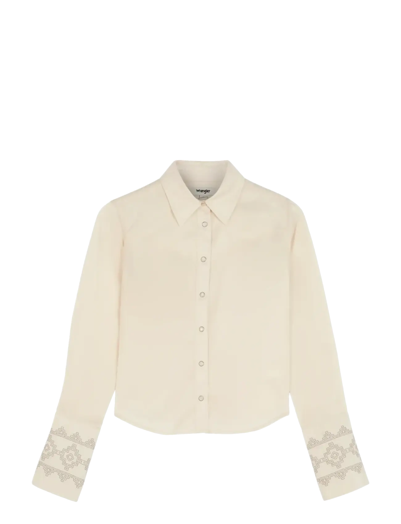 Wrangler BELL WESTERN SLIM - Bluser & Skjorter - EGRET / cream