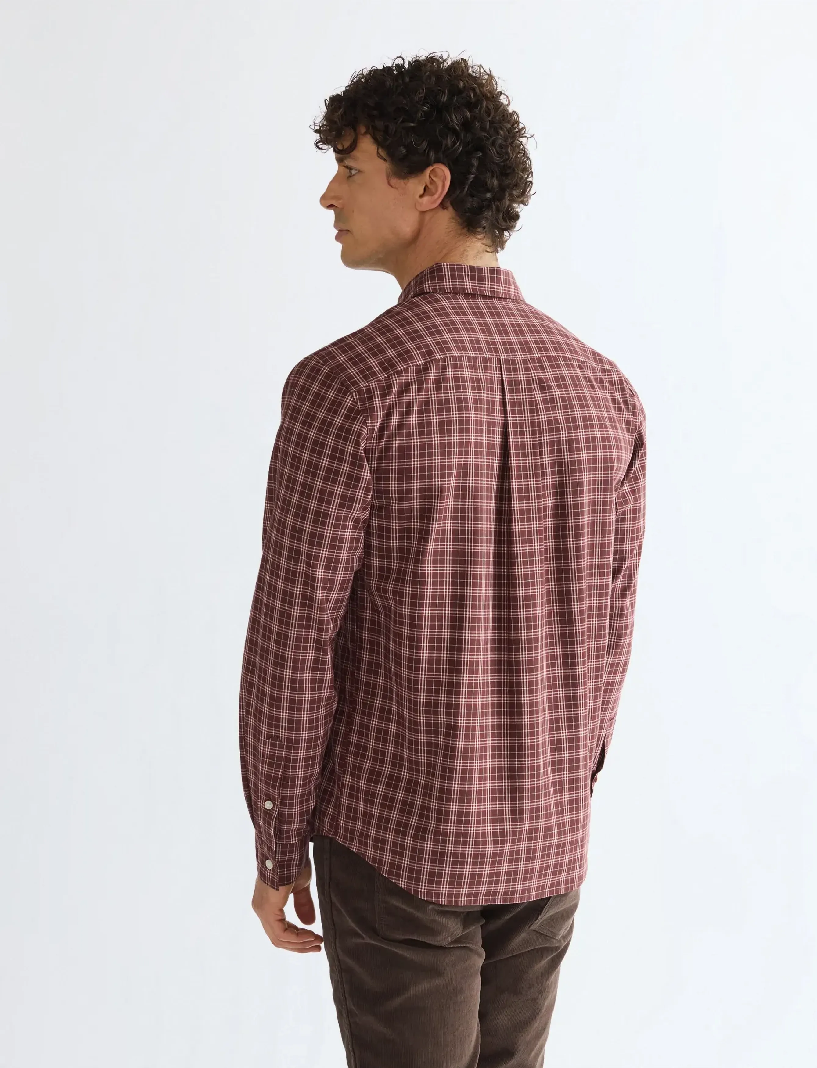 Wrangler - 1 PKT SHIRT - mehed - bitter chocolate - 4