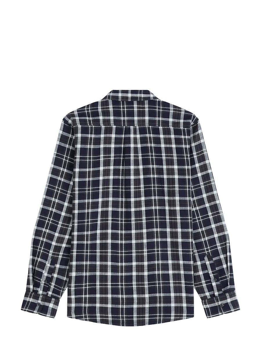 Wrangler - 1 PKT SHIRT - gestreifte hemden - dark indigo - 2