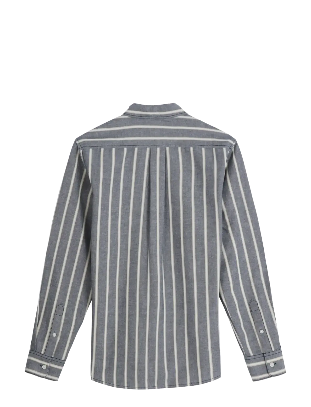 Wrangler - 1 PKT SHIRT - randiga skjortor - dark sapphire - 2