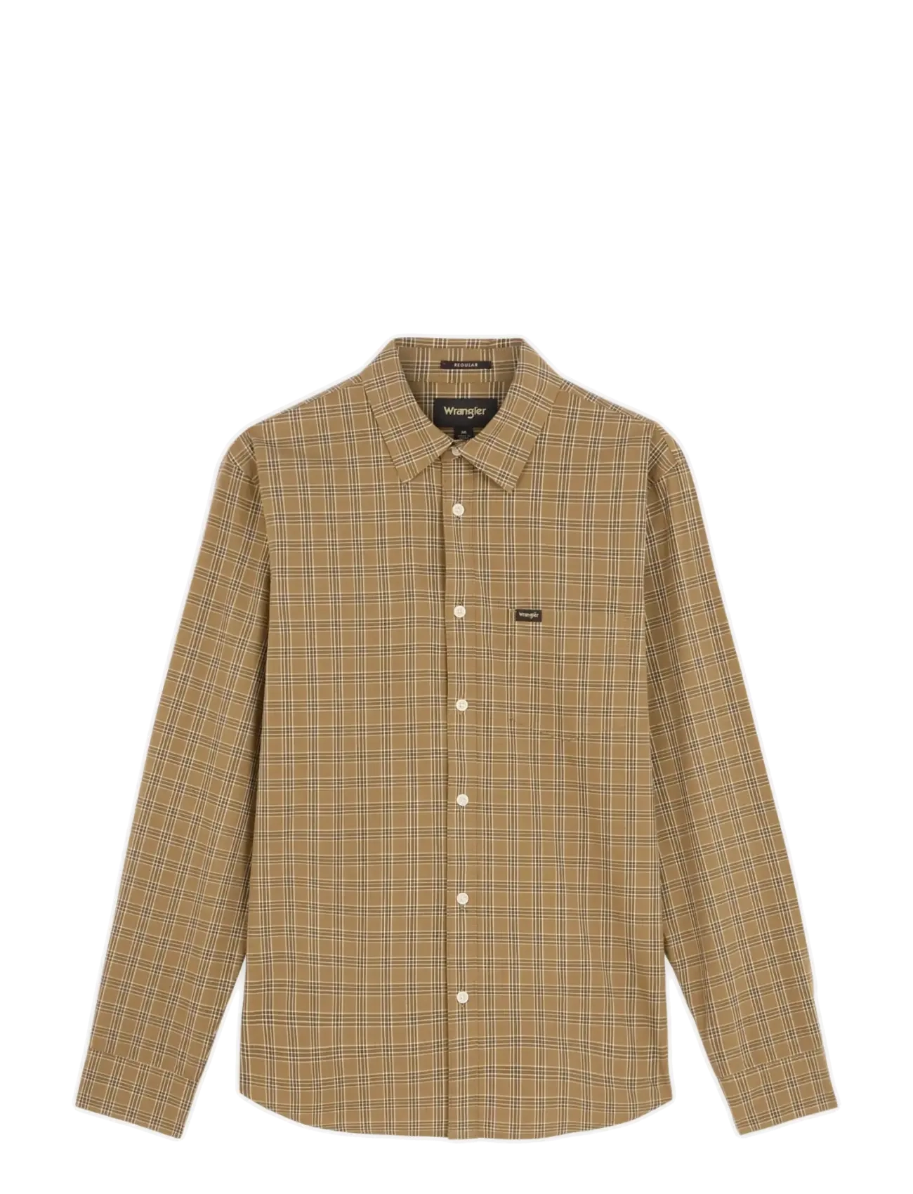 Wrangler 1 PKT SHIRT - Wrangler - KANGAROO / brown