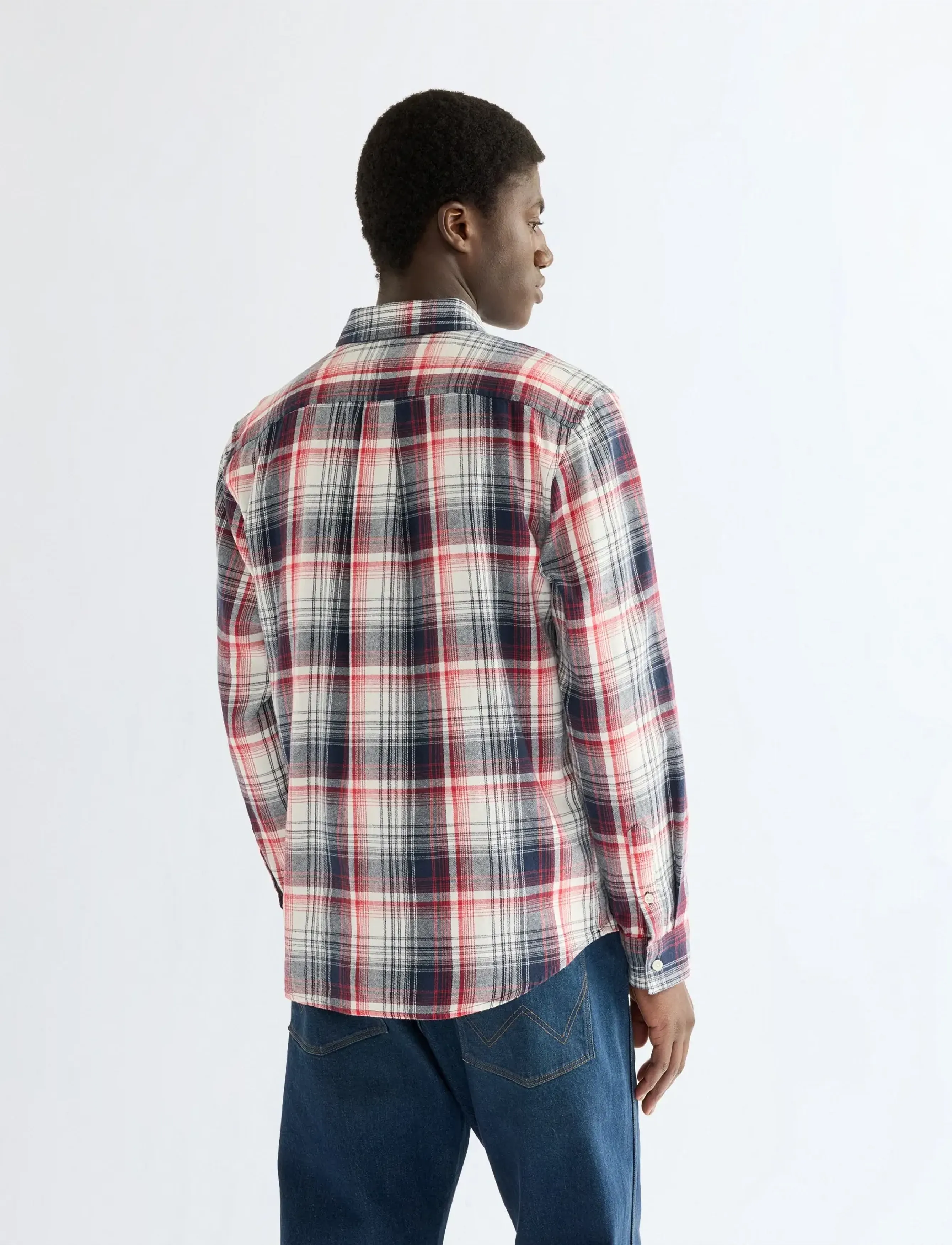 Wrangler - 1 PKT SHIRT - mehed - red - 4