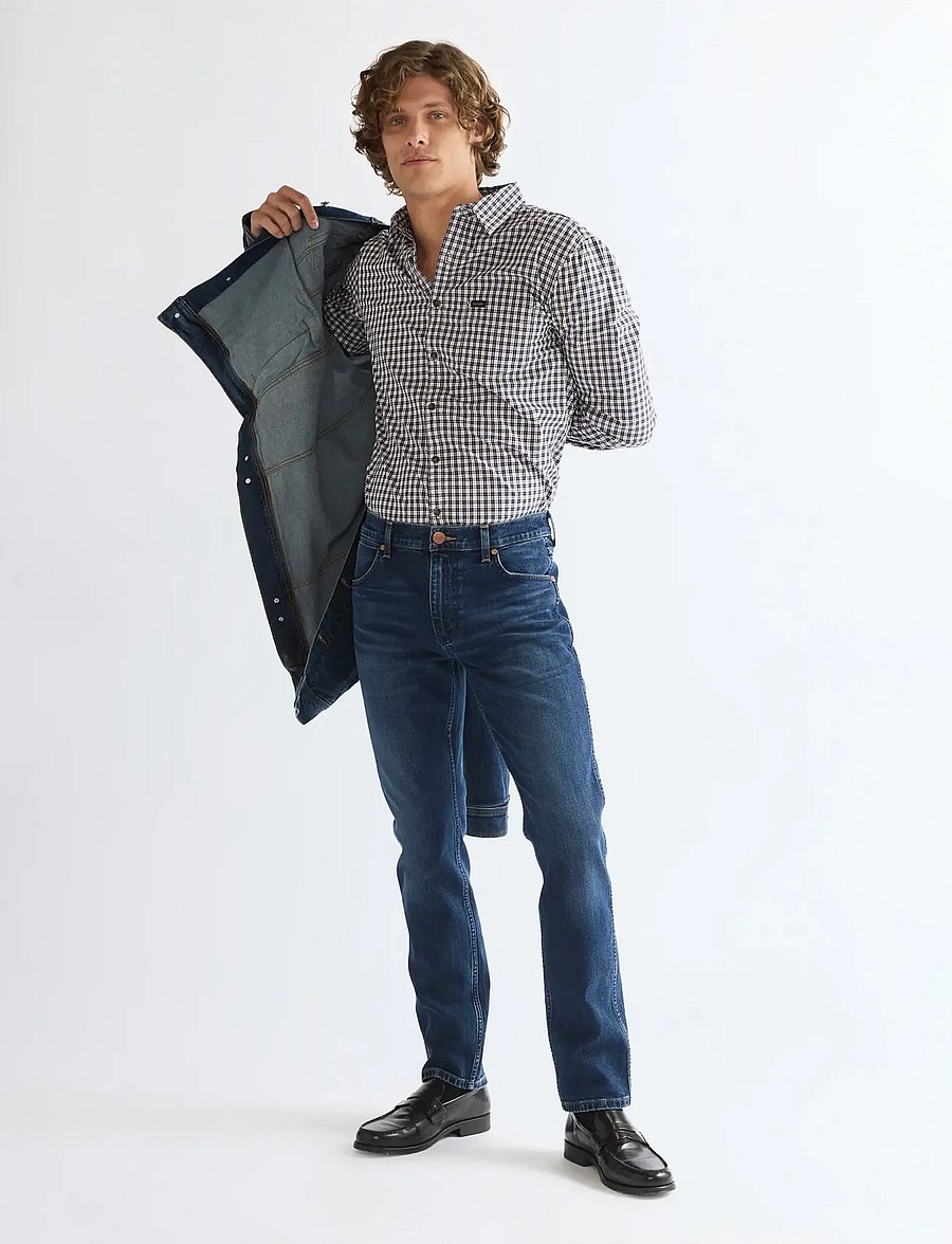 Wrangler - 1 PKT SHIRT - triibulised särgid - rose brown - 3