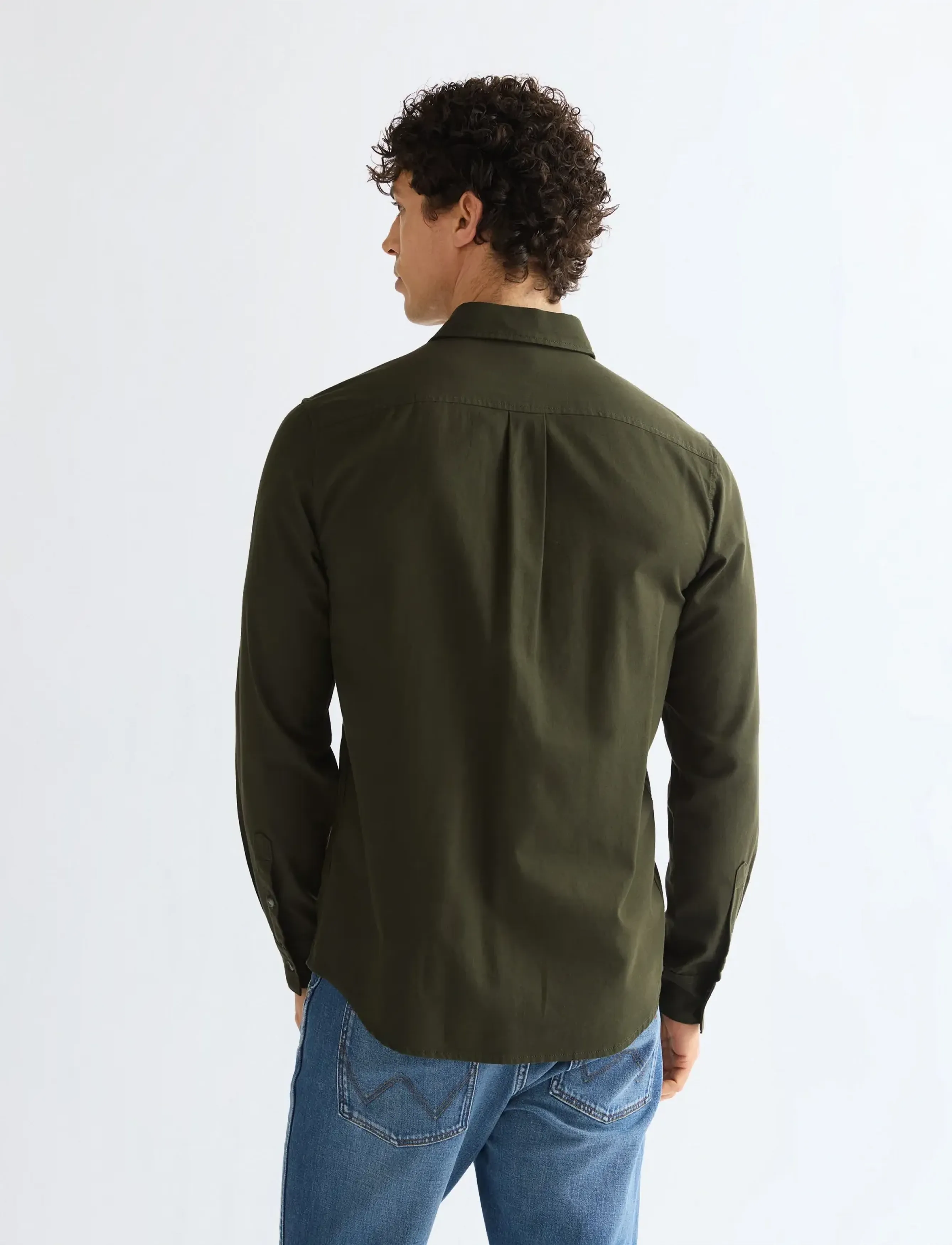 Wrangler - 1 PKT SHIRT - vabaajasärgid - rosin - 4