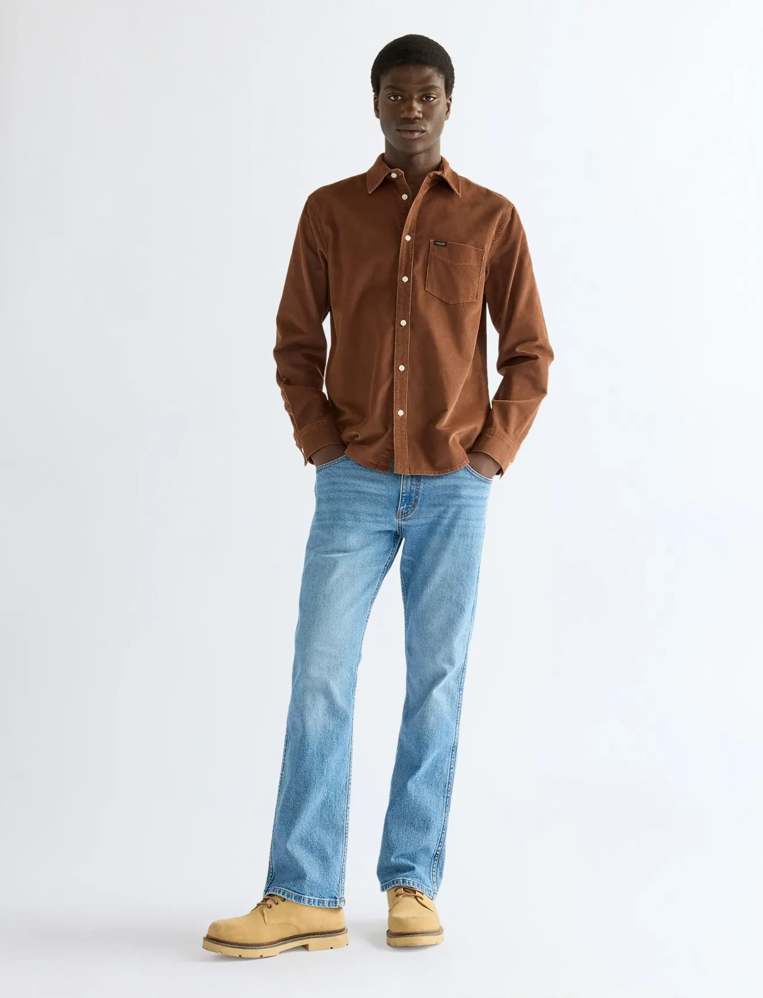 Wrangler - 1 PKT SHIRT - sügisene kokkuhoid - soft silt - 3