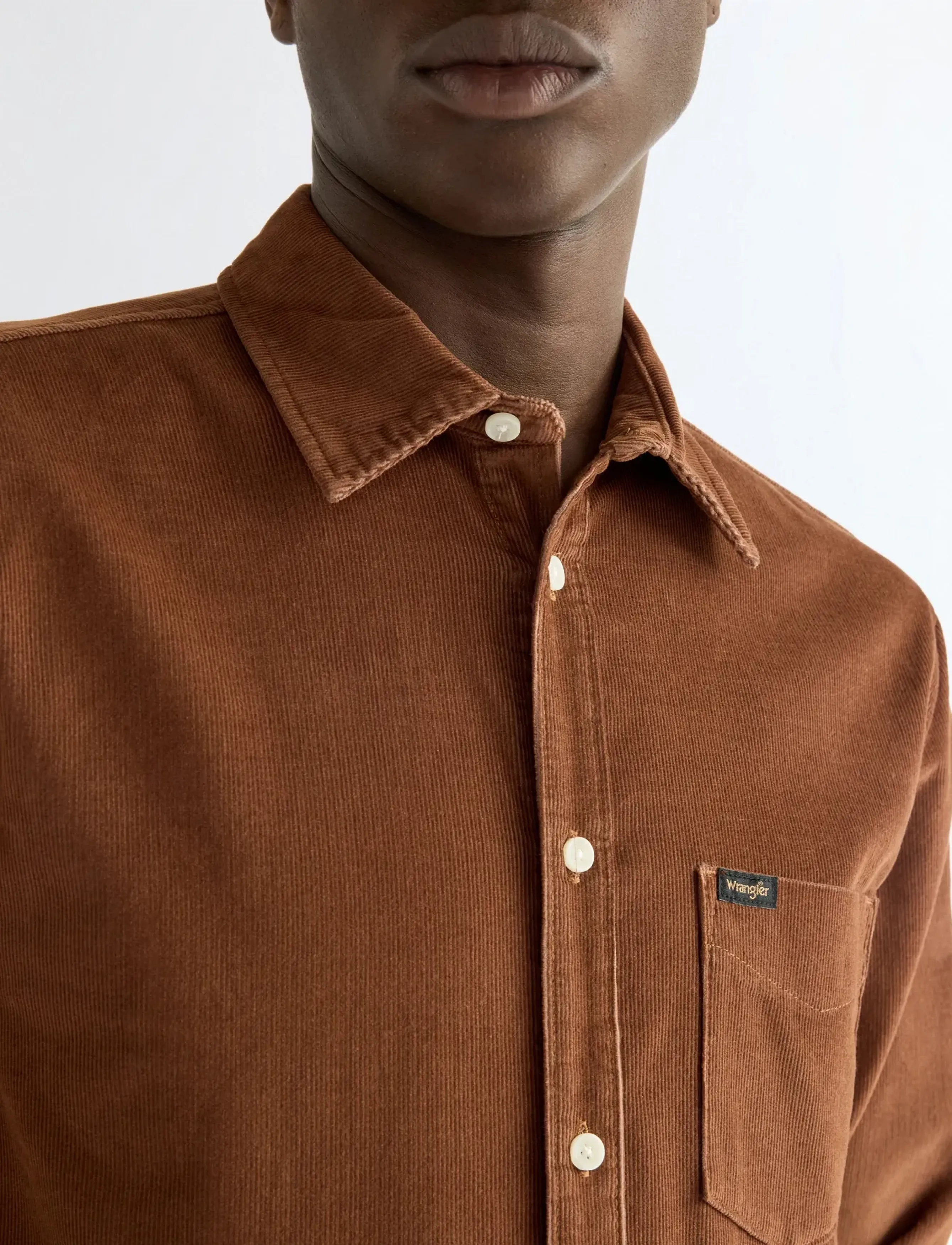 Wrangler - 1 PKT SHIRT - sügisene kokkuhoid - soft silt - 5