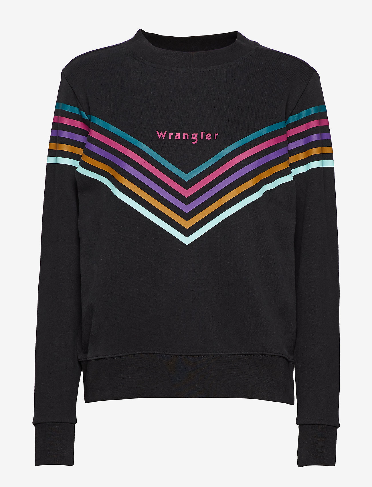 Wrangler - RAINBOW SWEAT - faded black - 0