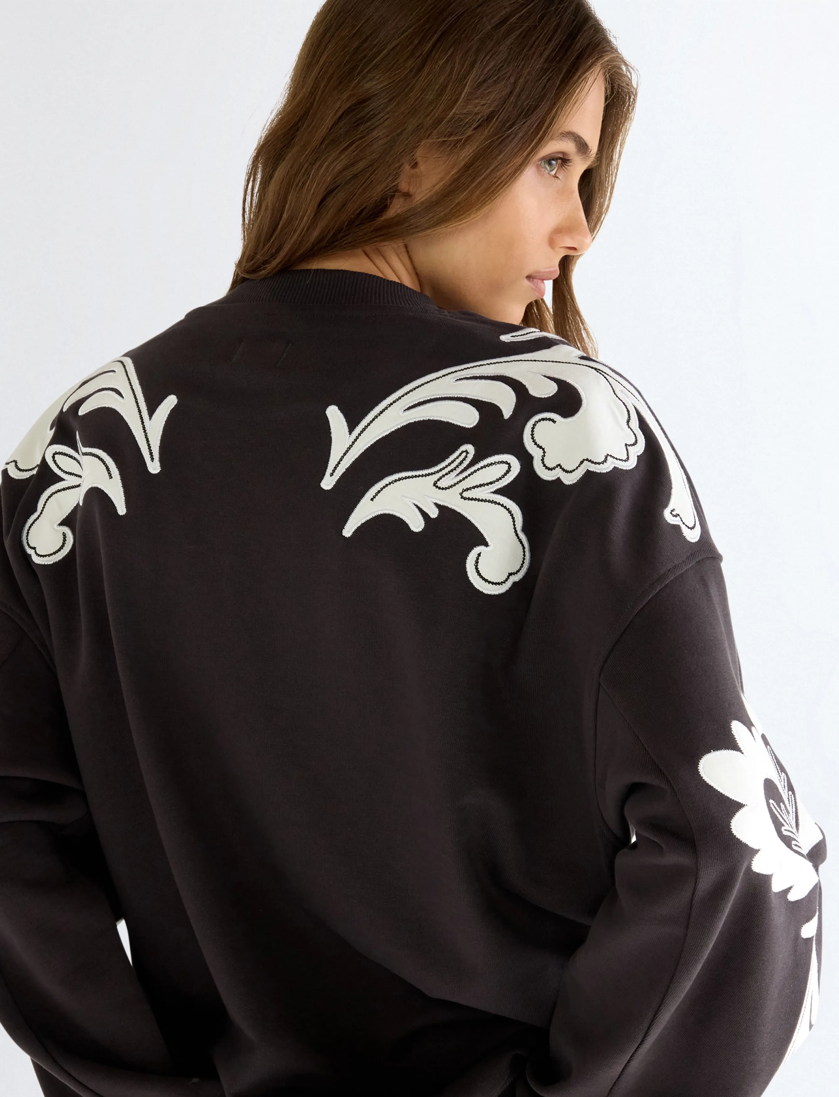 WRANGLER Applique Sweatshirt dam – bild 5