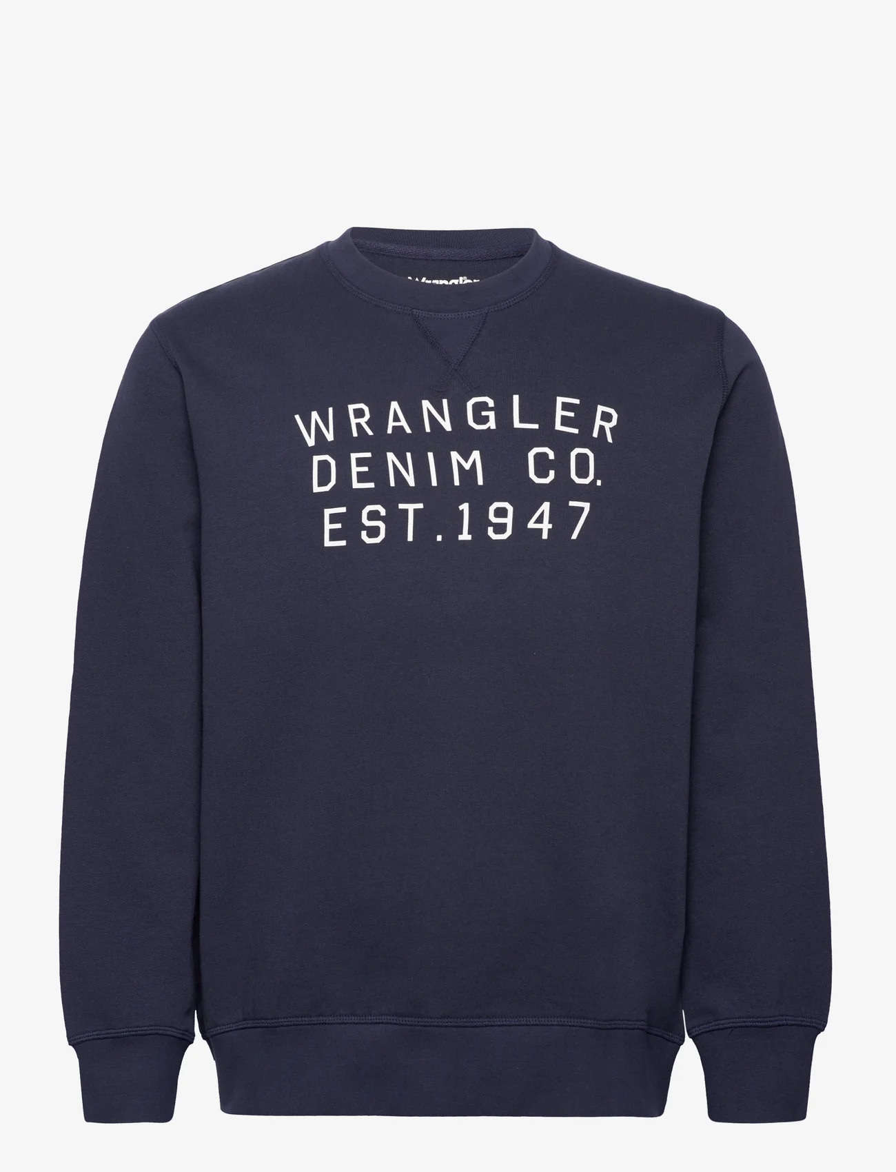Wrangler - GRAPHIC CREW SWEAT - truien en hoodies - navy - 0