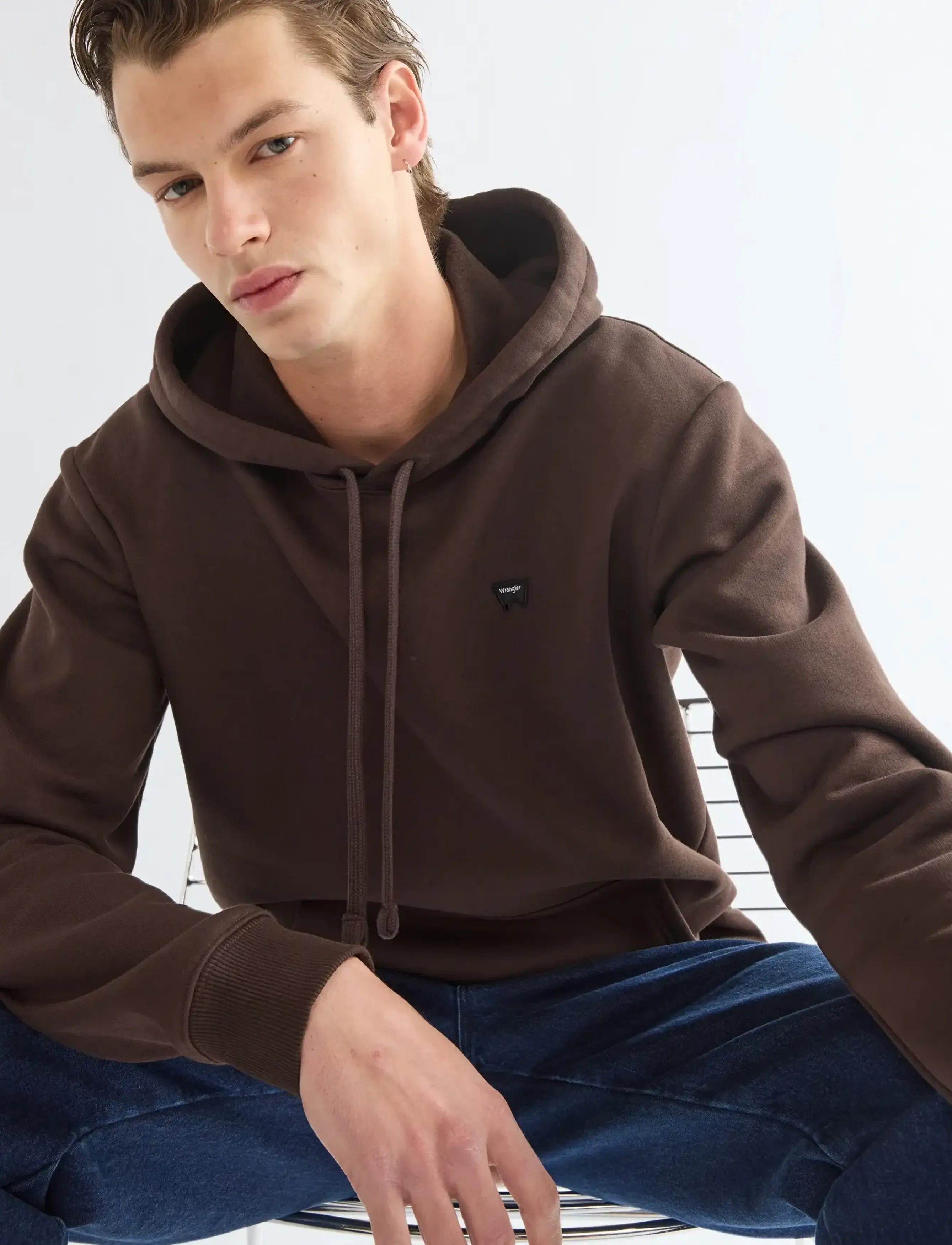 WRANGLER Sign Off Hoodie herr – bild 5