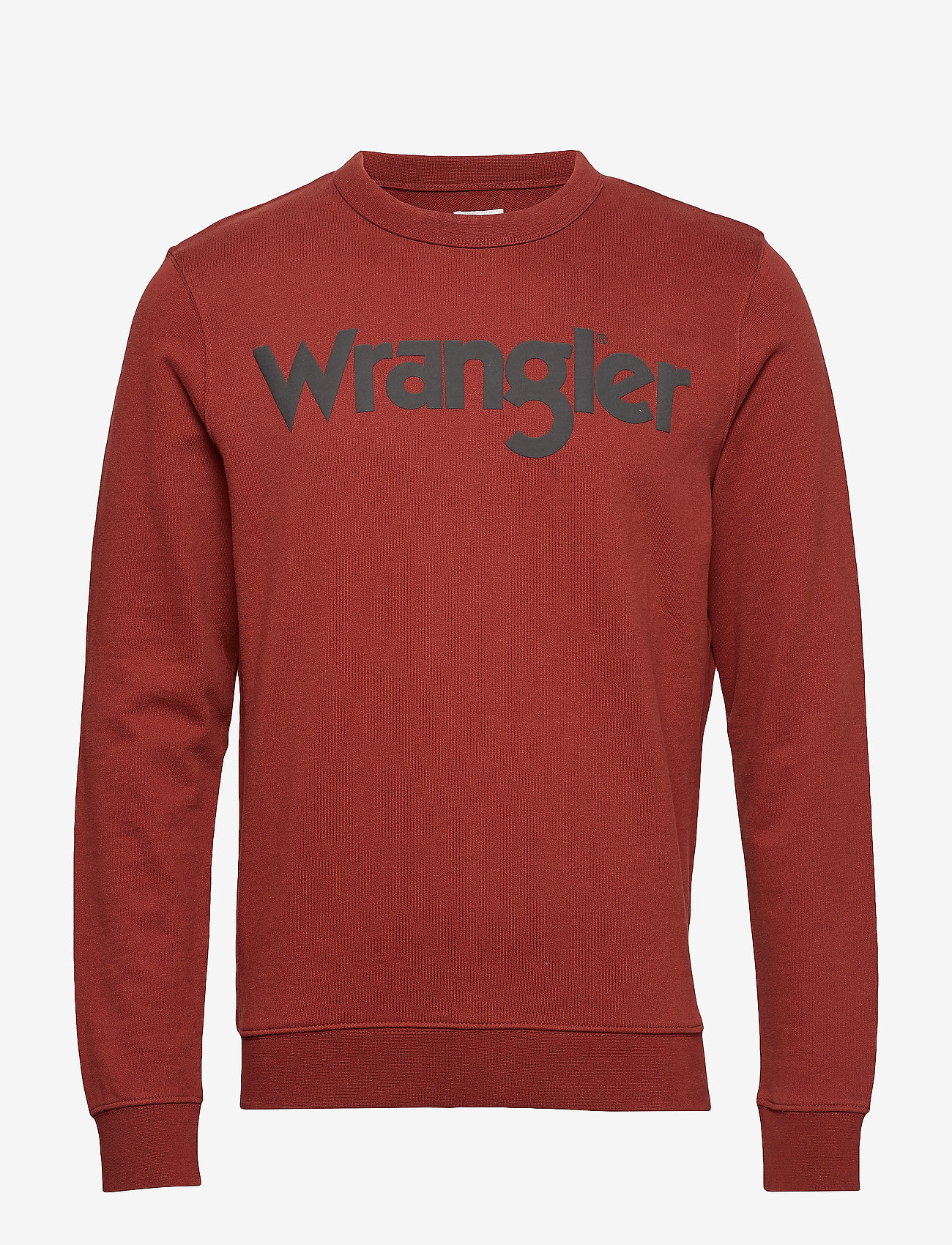 Wrangler - LOGO CREW - madder brown - 0