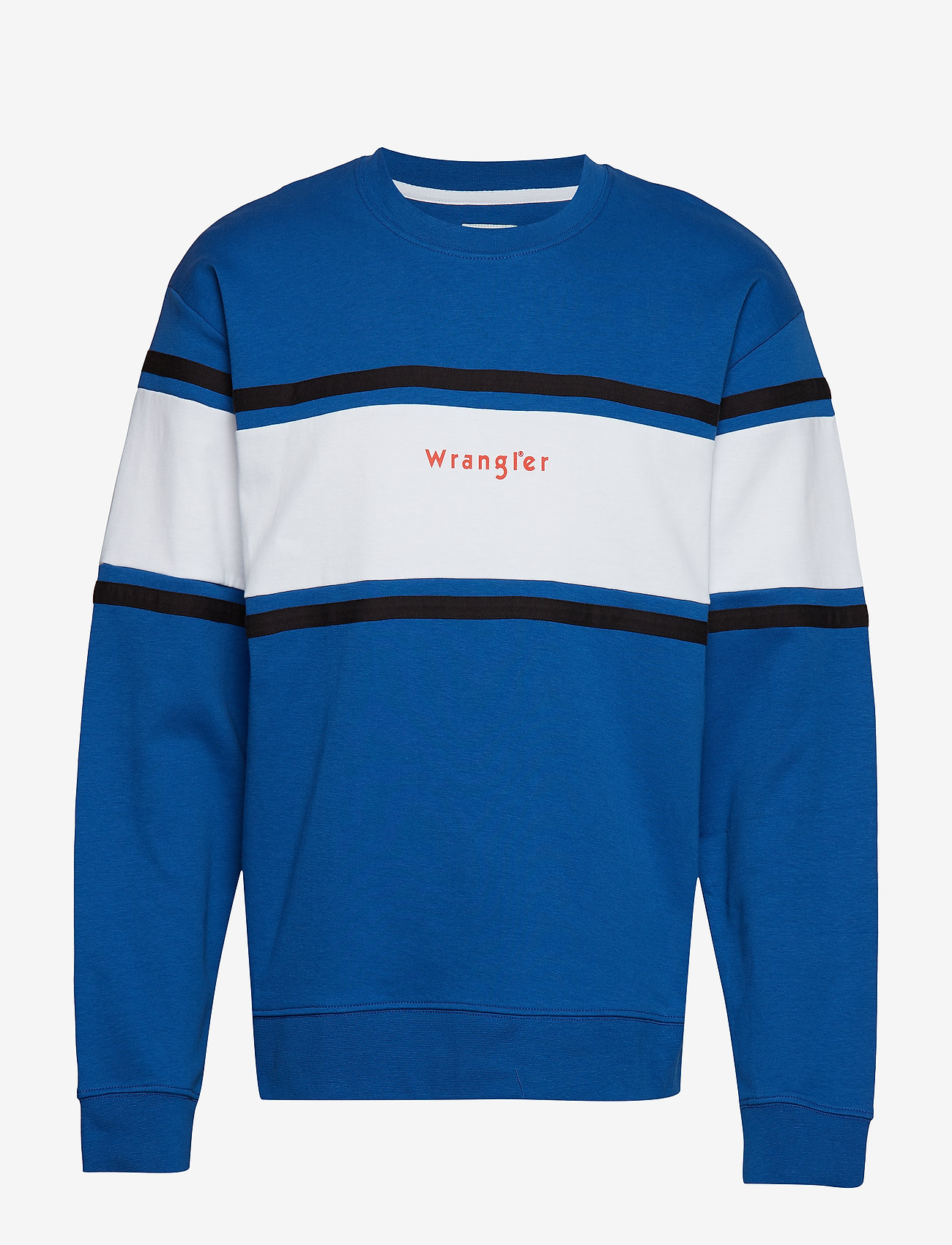 Wrangler - COLORBLOCK CREW SWEA - turkish sea - 0
