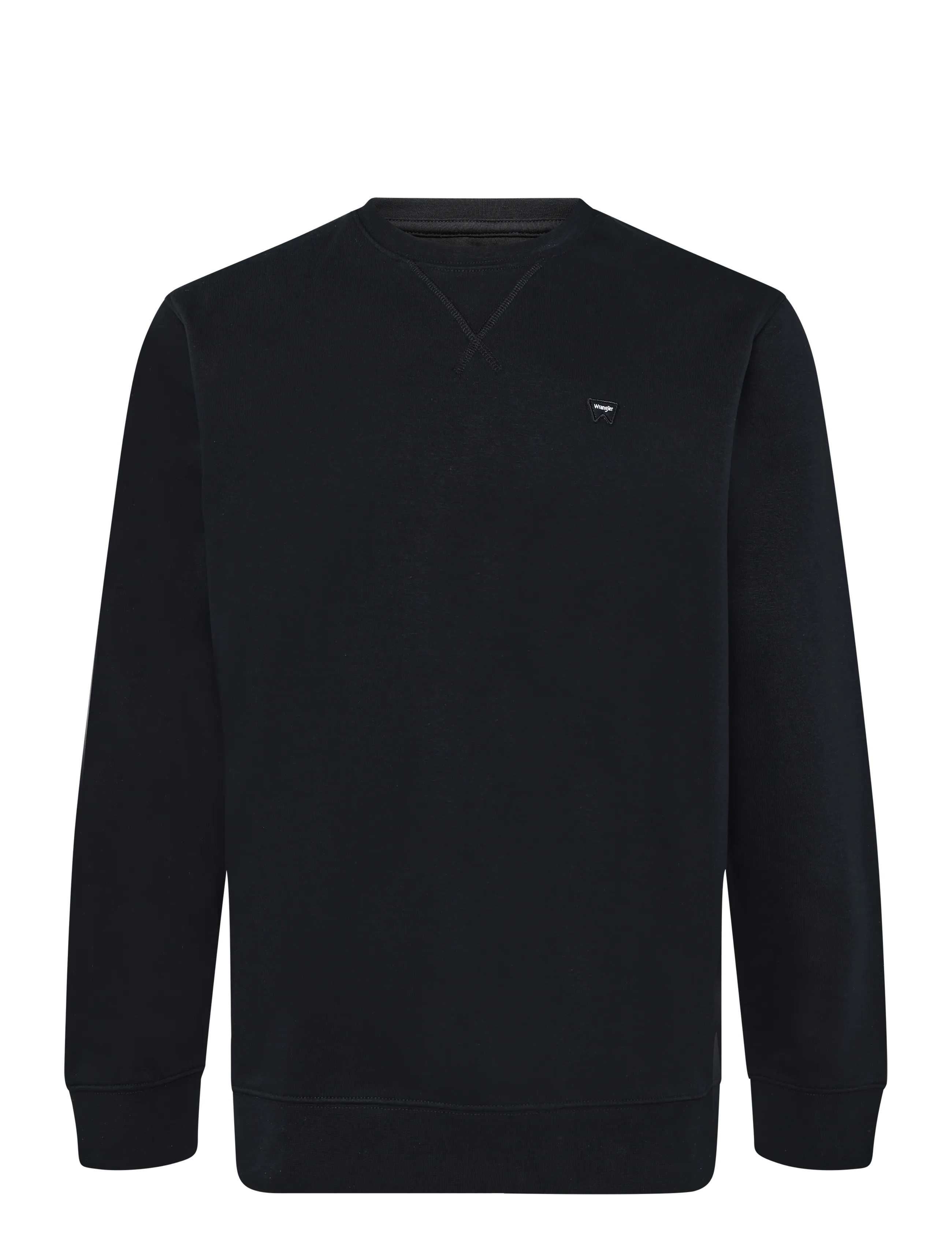Wrangler - SIGN OFF CREW - sweatshirts - black - 1
