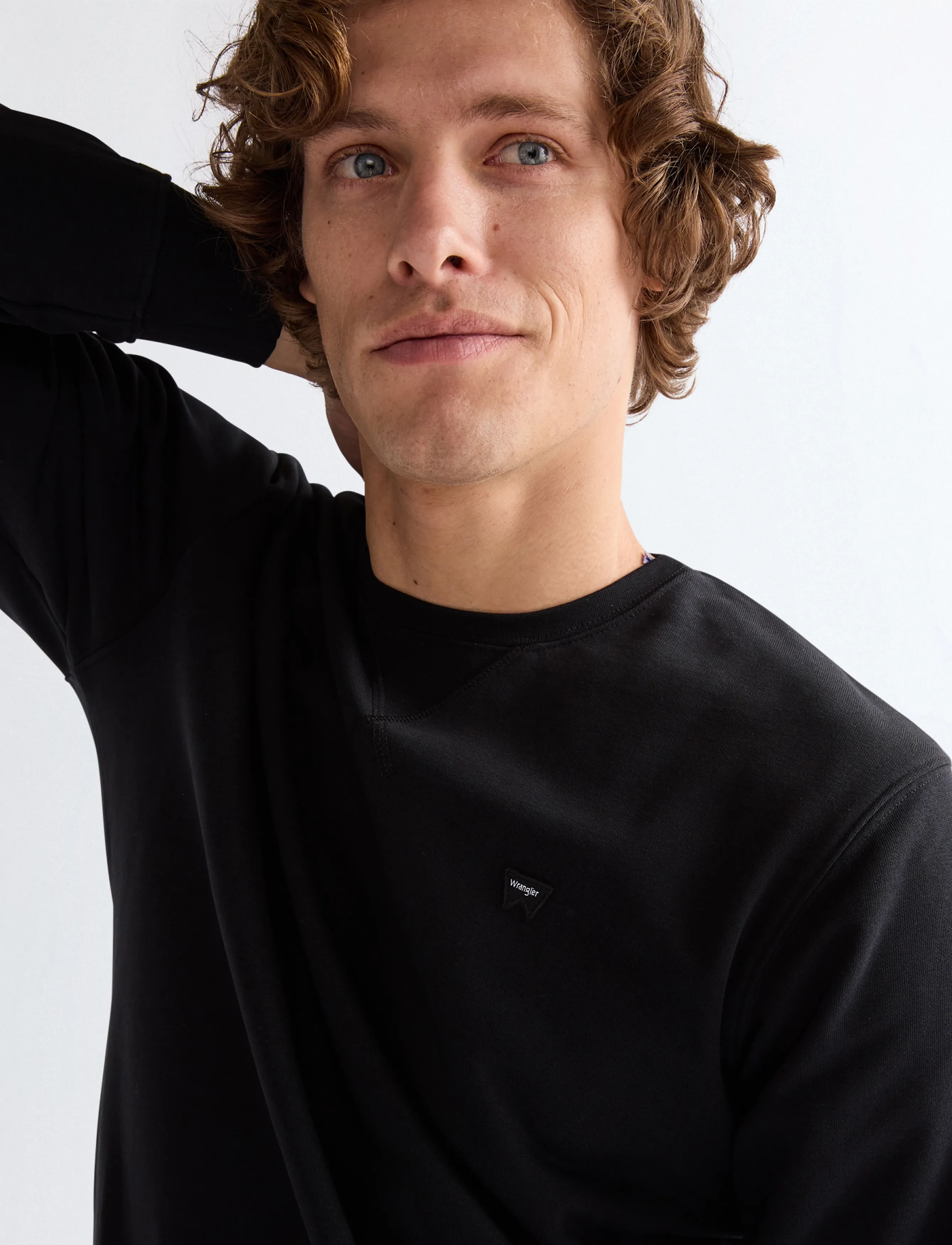 WRANGLER Sign Off Crew sweatshirts herr – bild 5