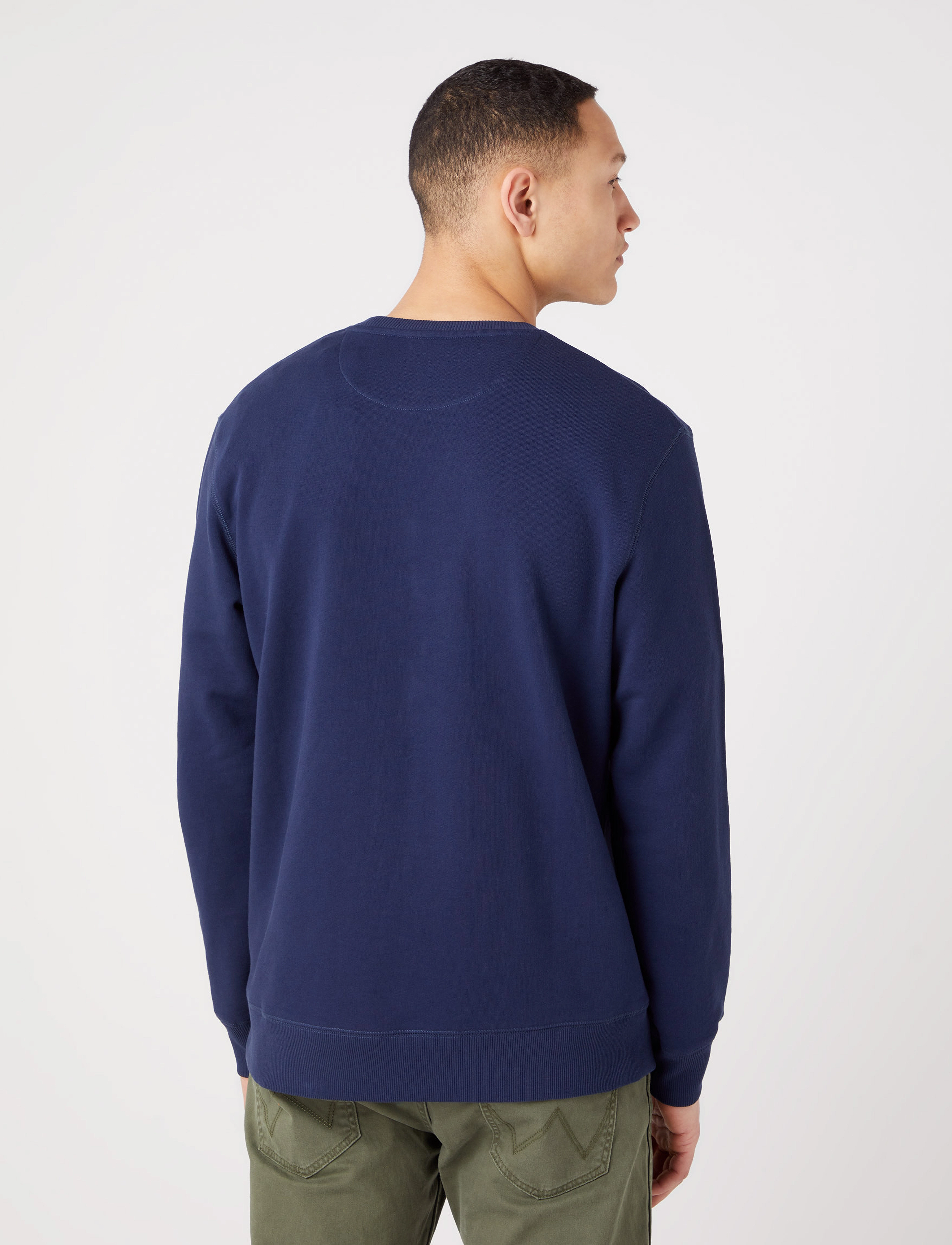 Wrangler - SIGN OFF CREW - navy - 4