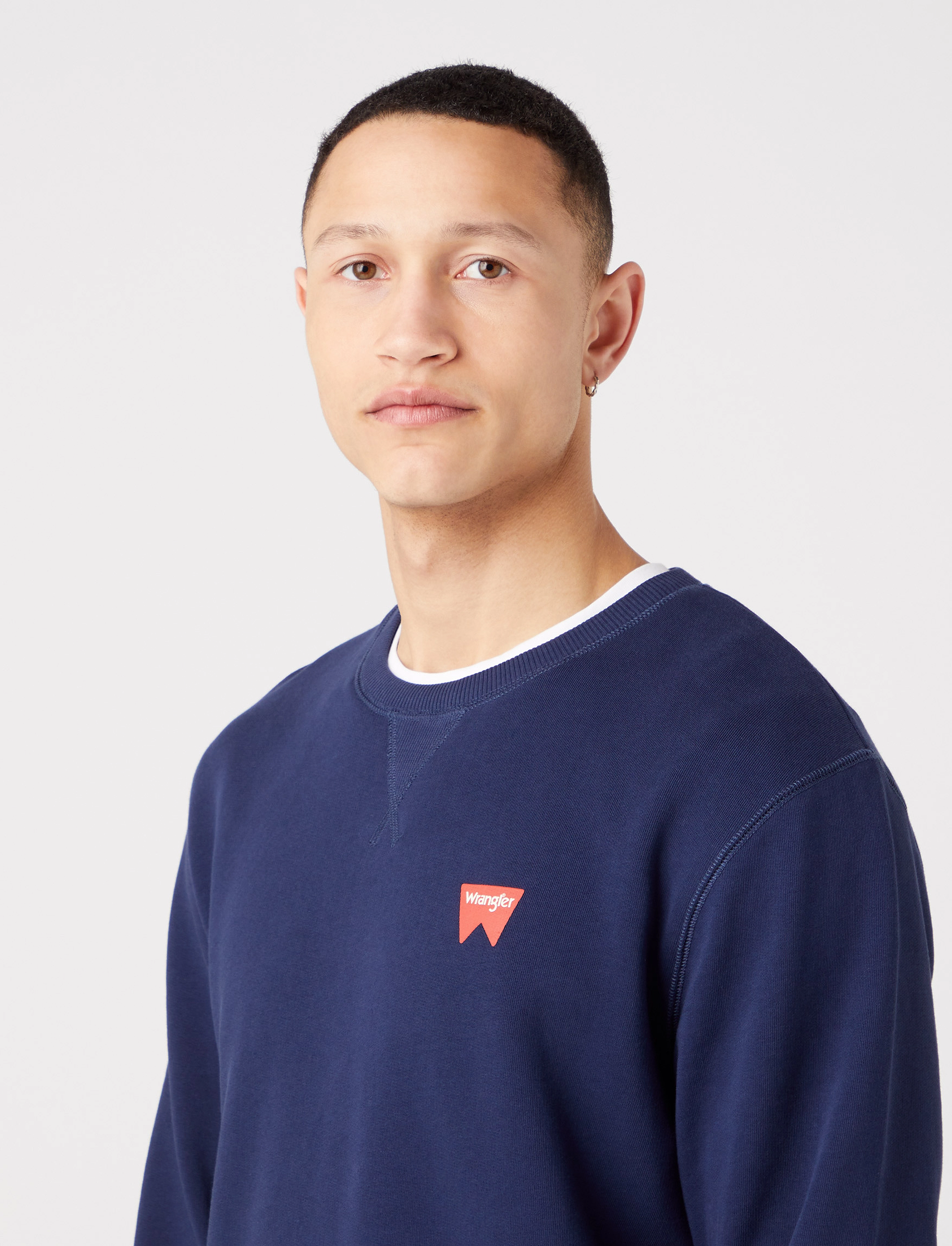 Wrangler - SIGN OFF CREW - navy - 5