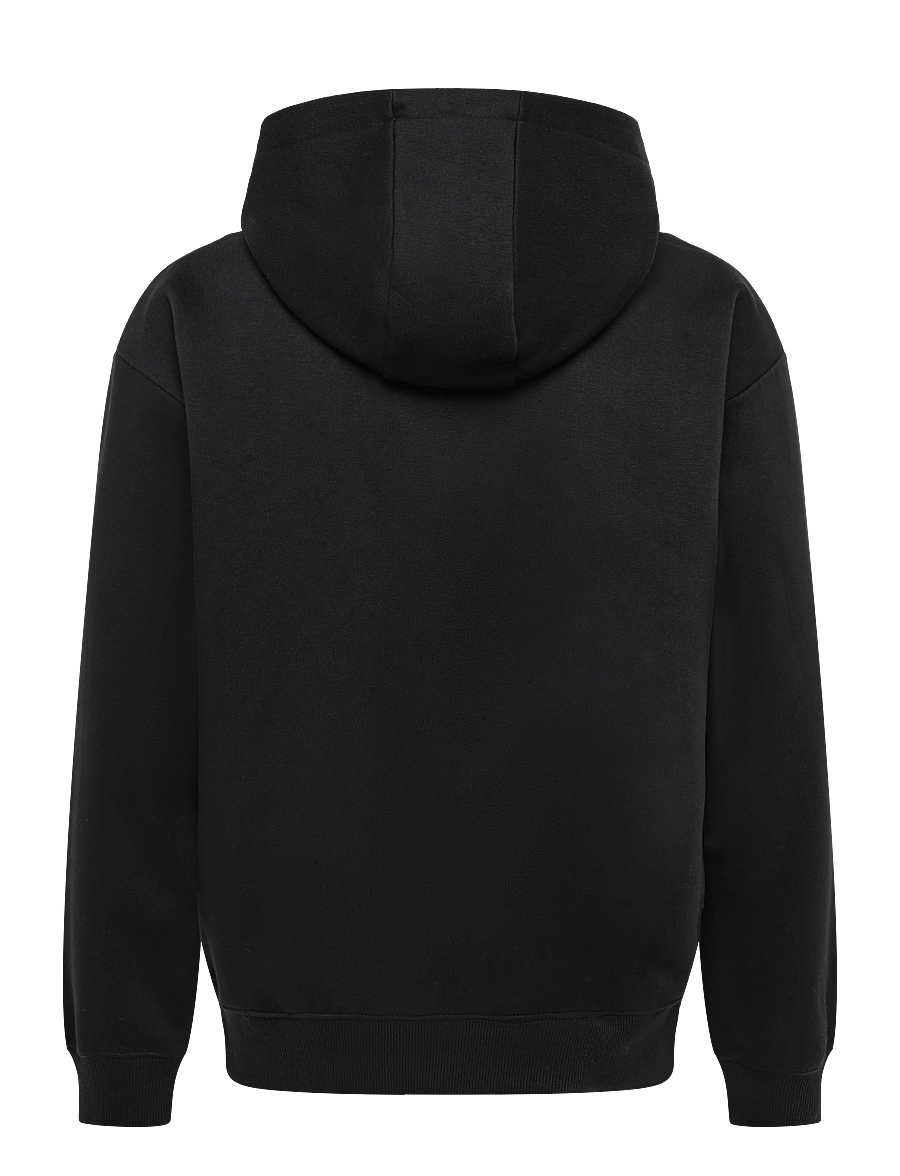 Wrangler - GRAPHIC HOODIE - hættetrøjer - black beauty - 2