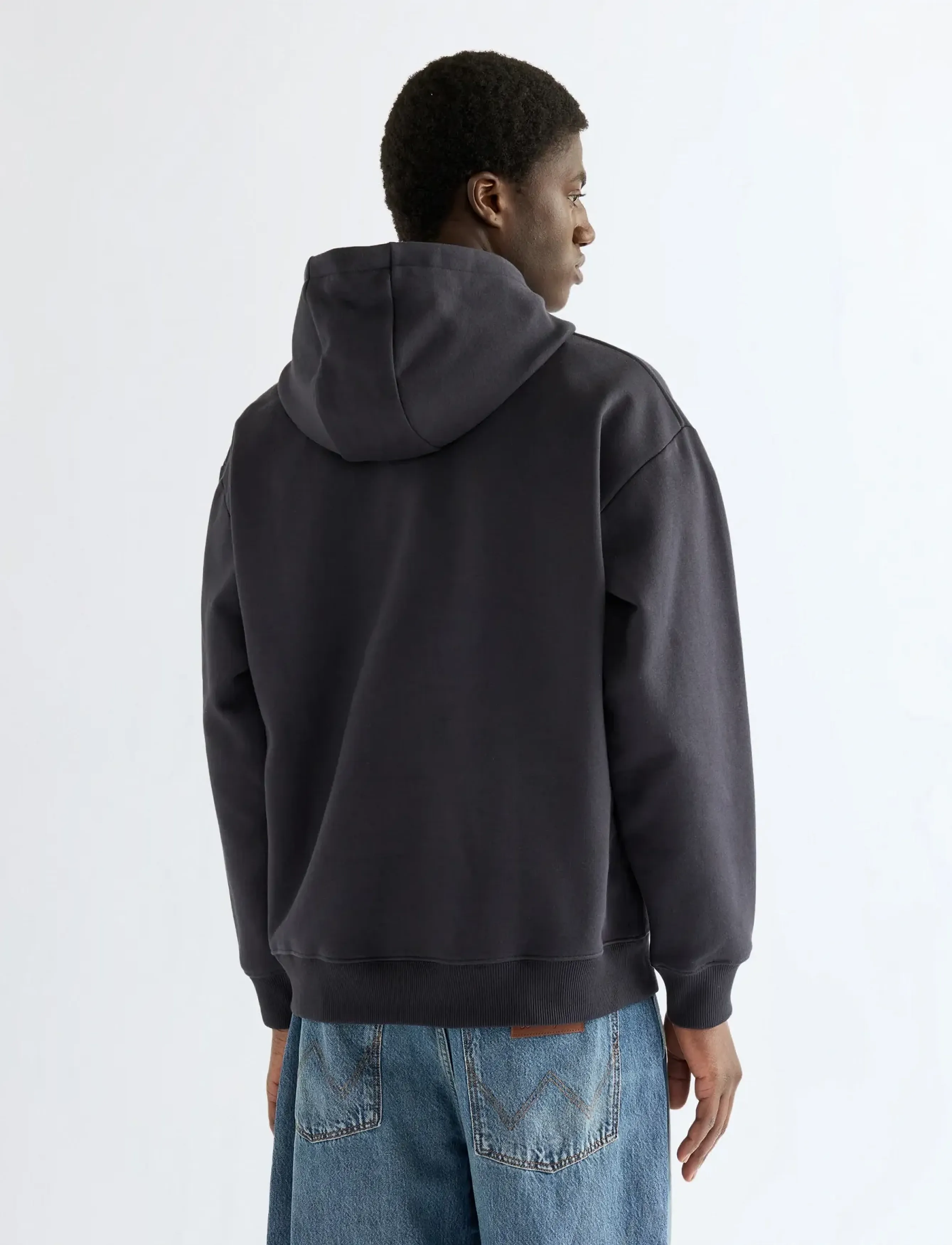 Wrangler - GRAPHIC HOODIE - hættetrøjer - black beauty - 2