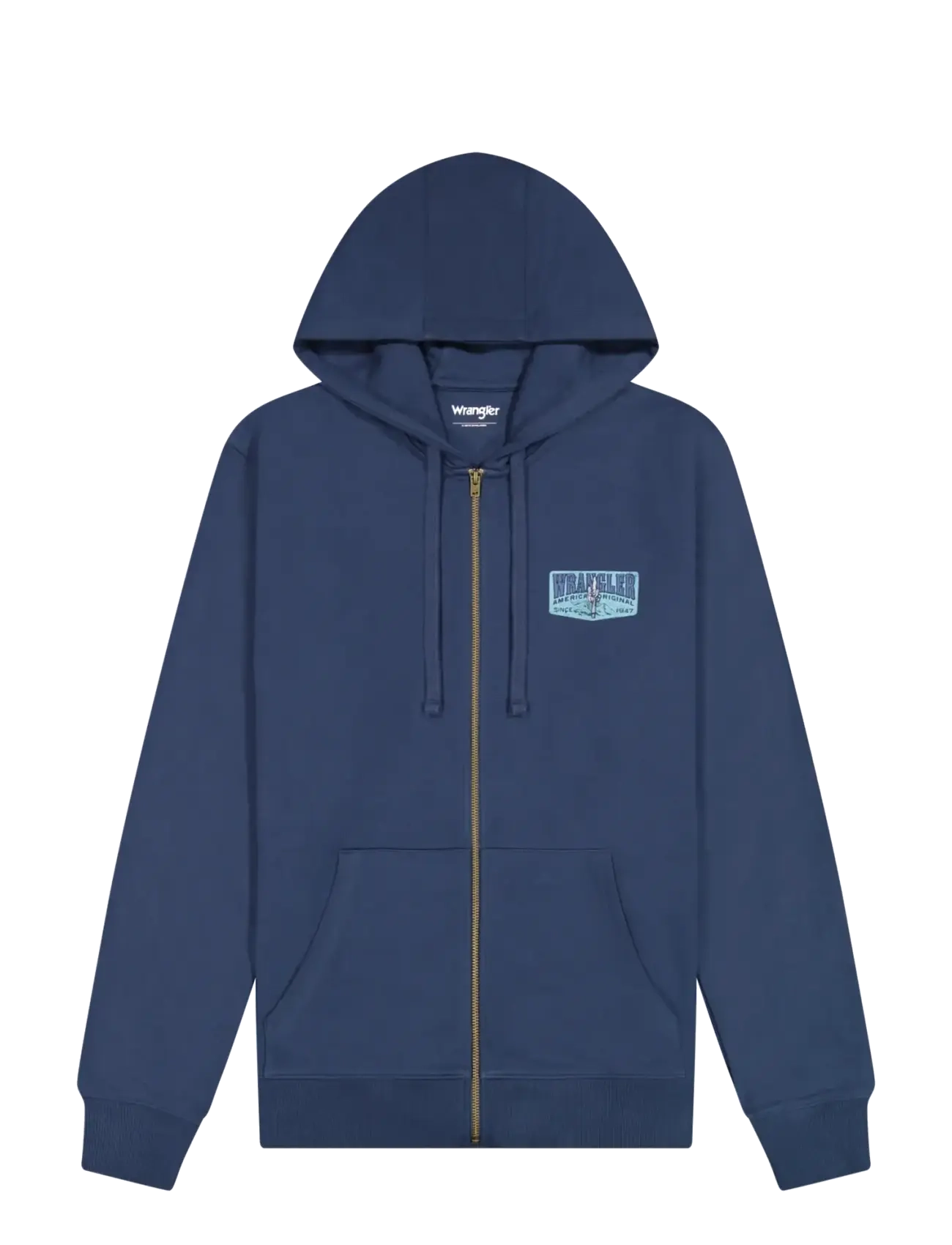 WRANGLER Graphic Zip Hoodie Navy - XLx00 - Herren