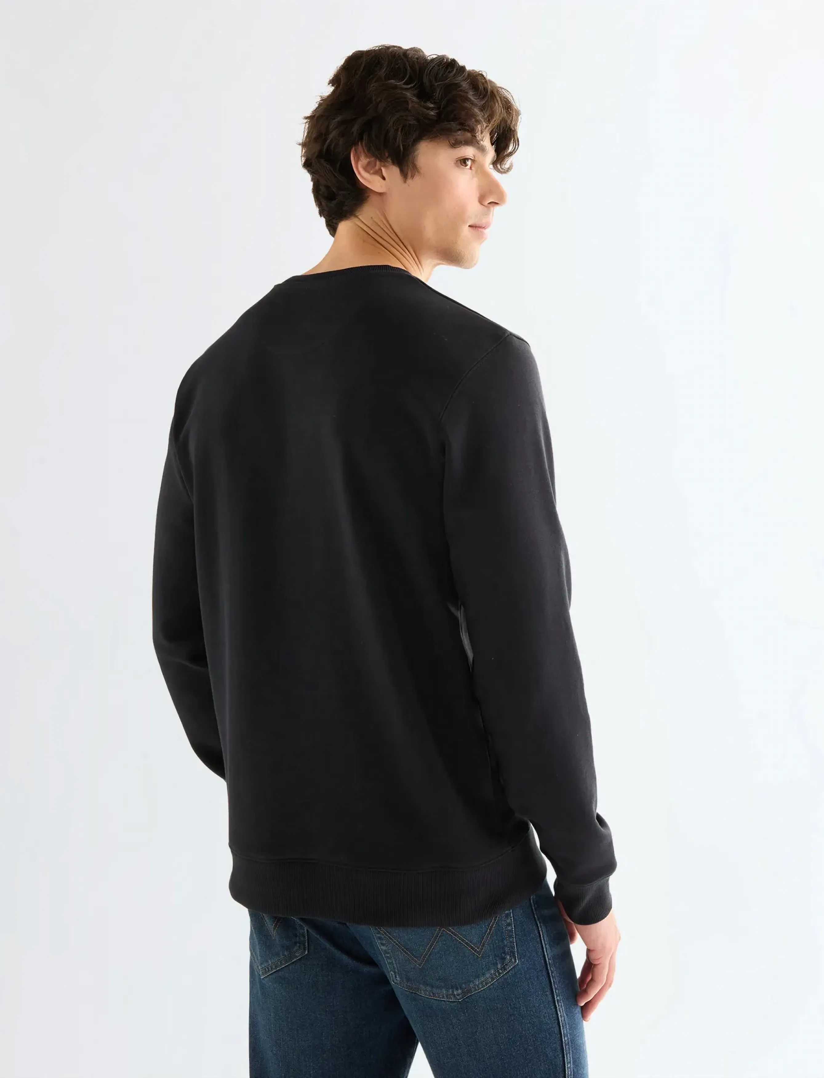 Wrangler - AMERICANA CREW - sweatshirts - black - 3