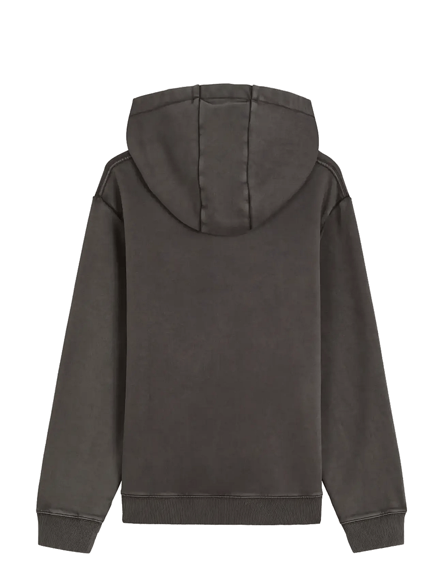 Wrangler - EMBROIDERY HOODIE - kapuutsiga pusad - chocolate torte - 2