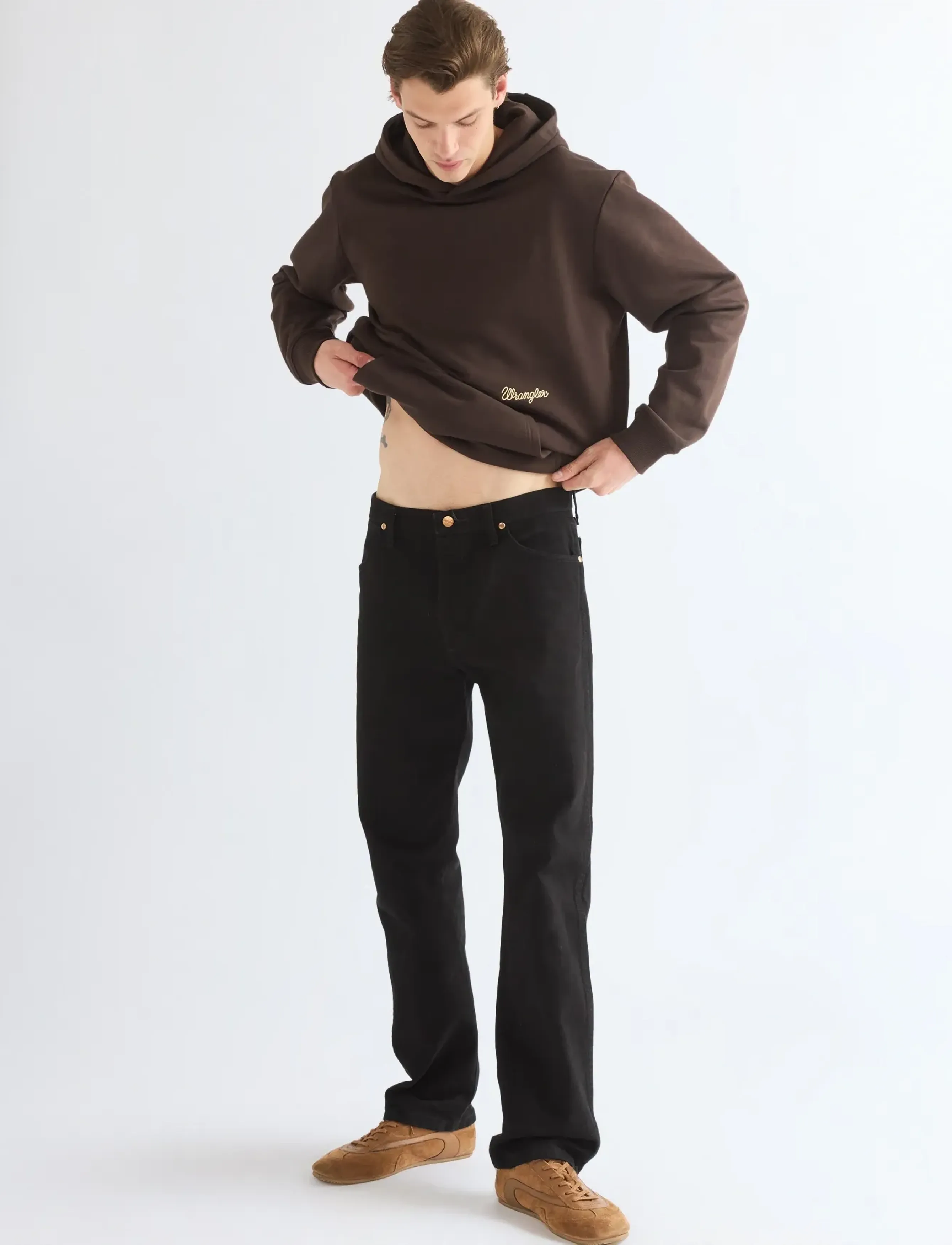 WRANGLER Embroidery Hoodie herr – bild 6