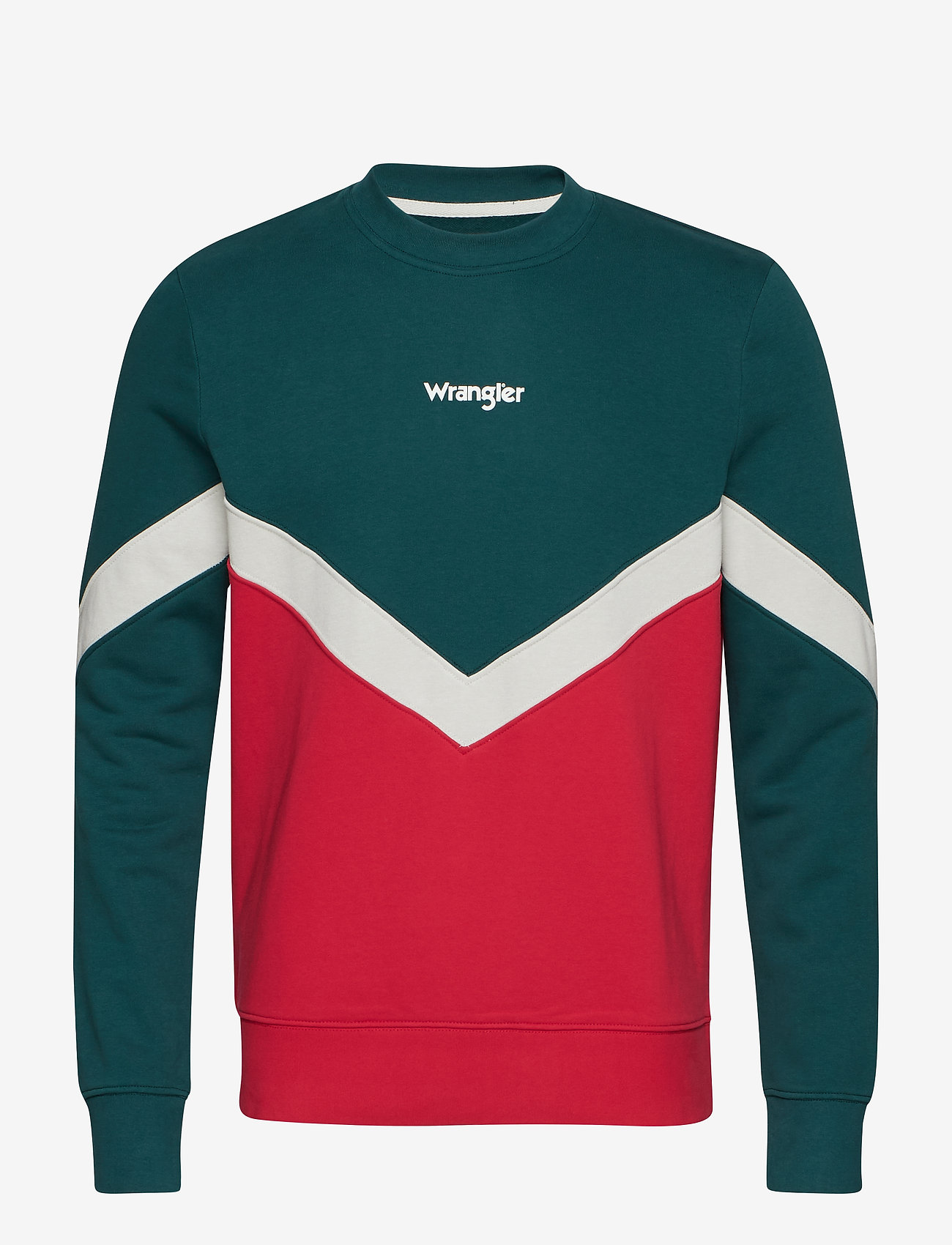 WRANGLER BOX SWEAT - CRIMSON RED