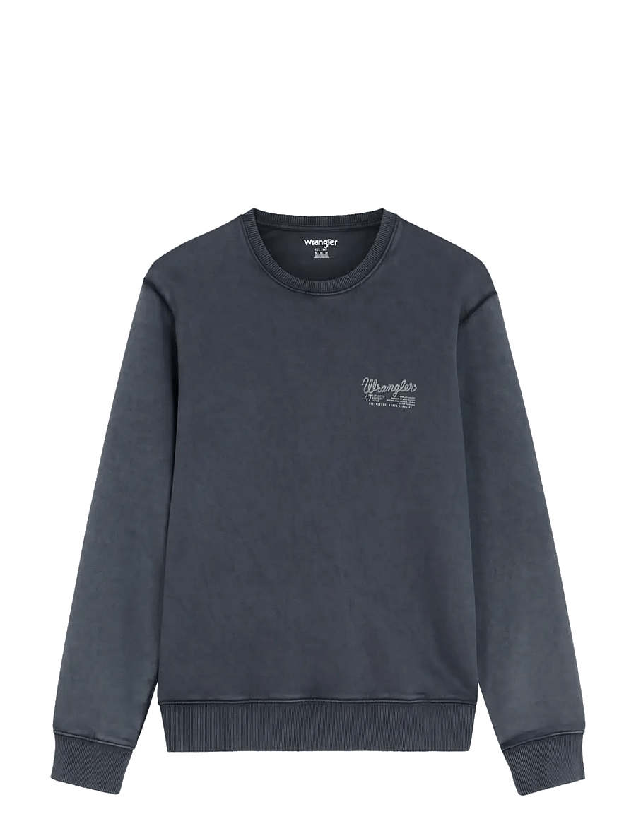 Wrangler - GRAPHIC CREW - dark sapphire - 1