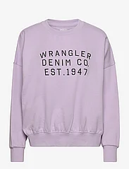 Wrangler - CREW SWEAT - džemperiai su gobtuvu - pastel violet - 0