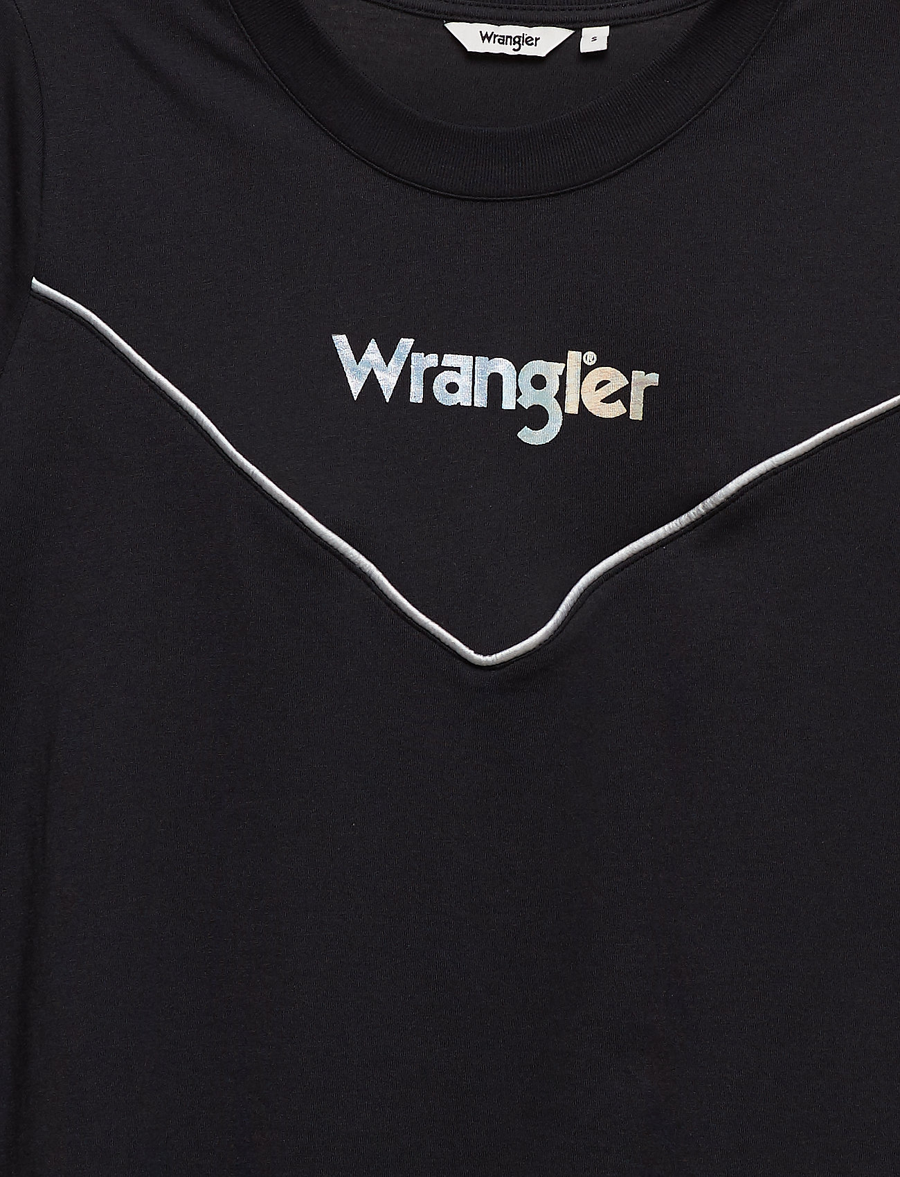Wrangler - 80´S TEE - faded black - 2