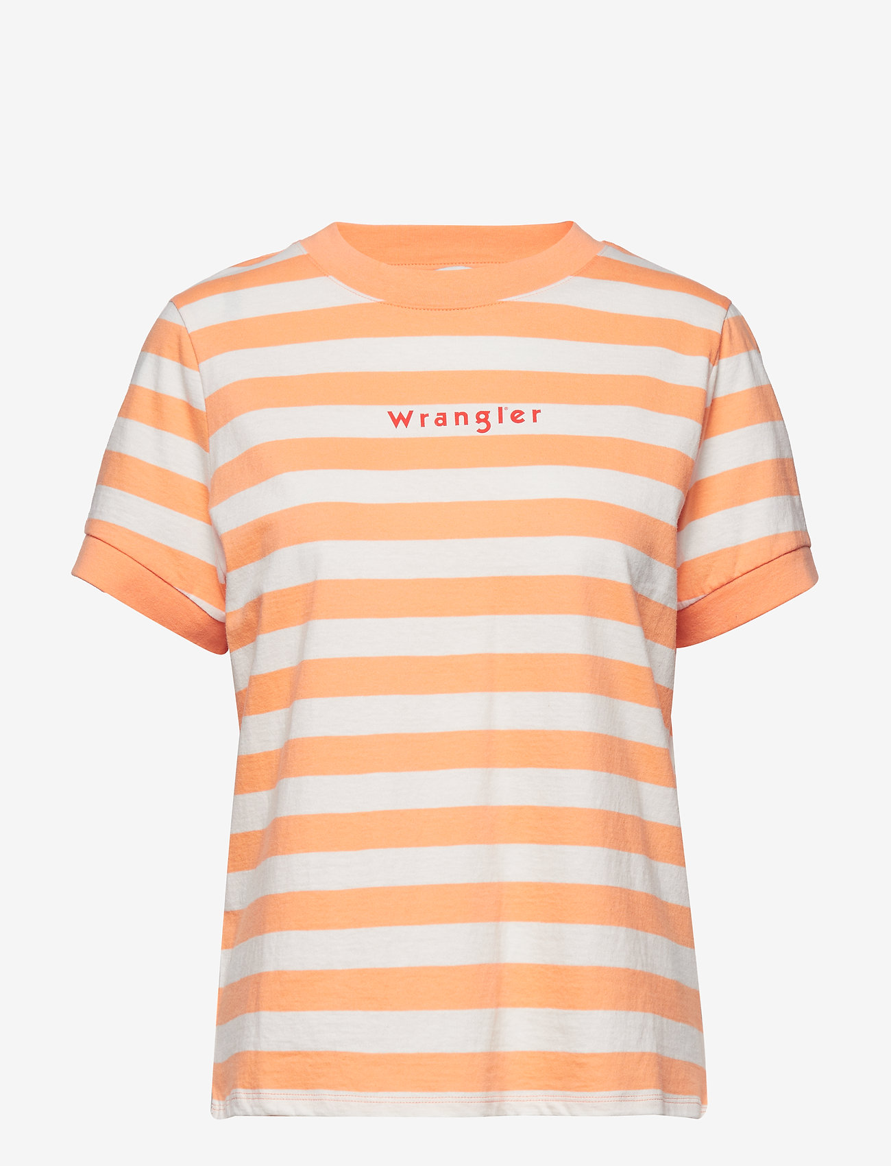 Wrangler - 80´S TEE - apricot nectar - 0