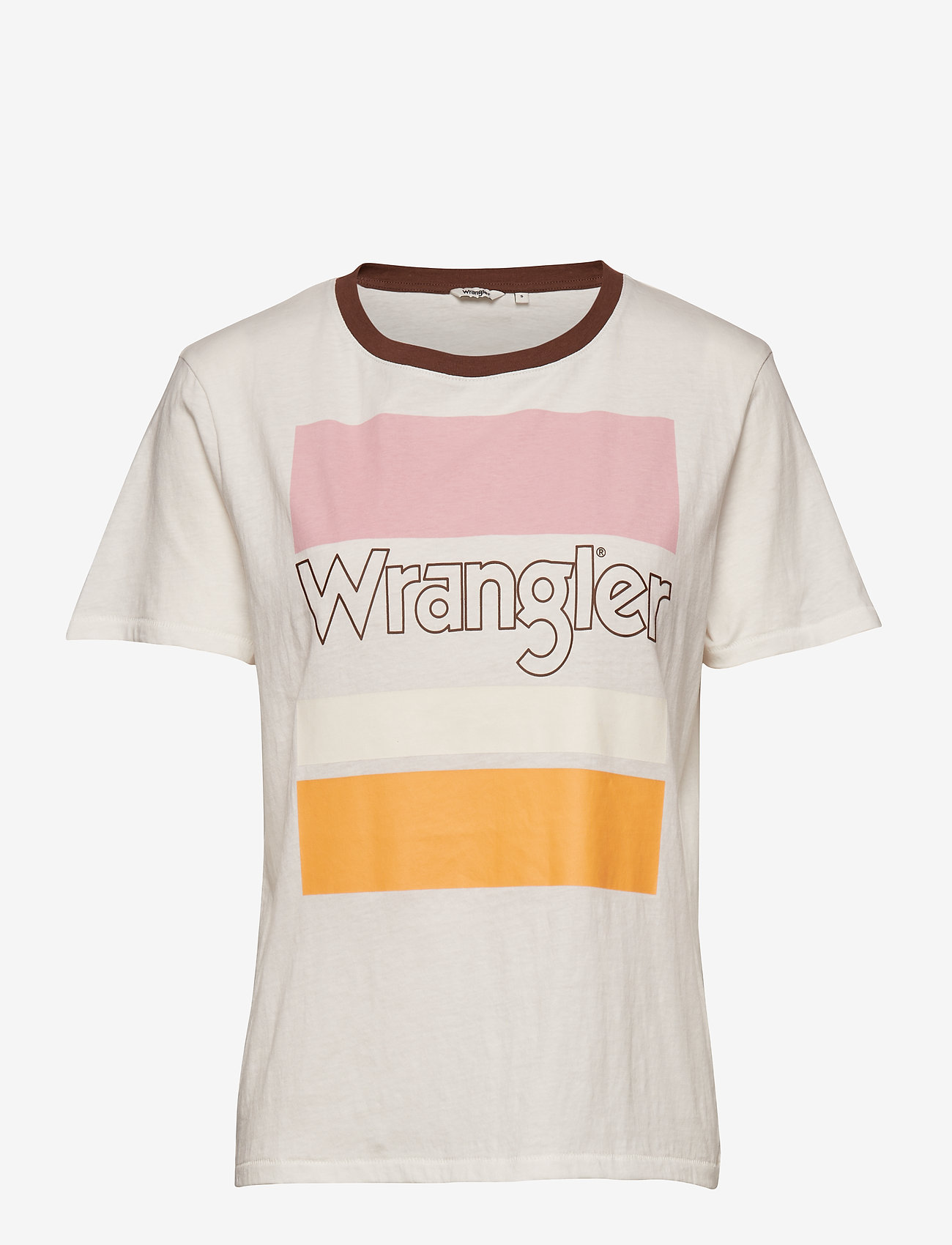 Wrangler - FLAG TEE - offwhite - 0