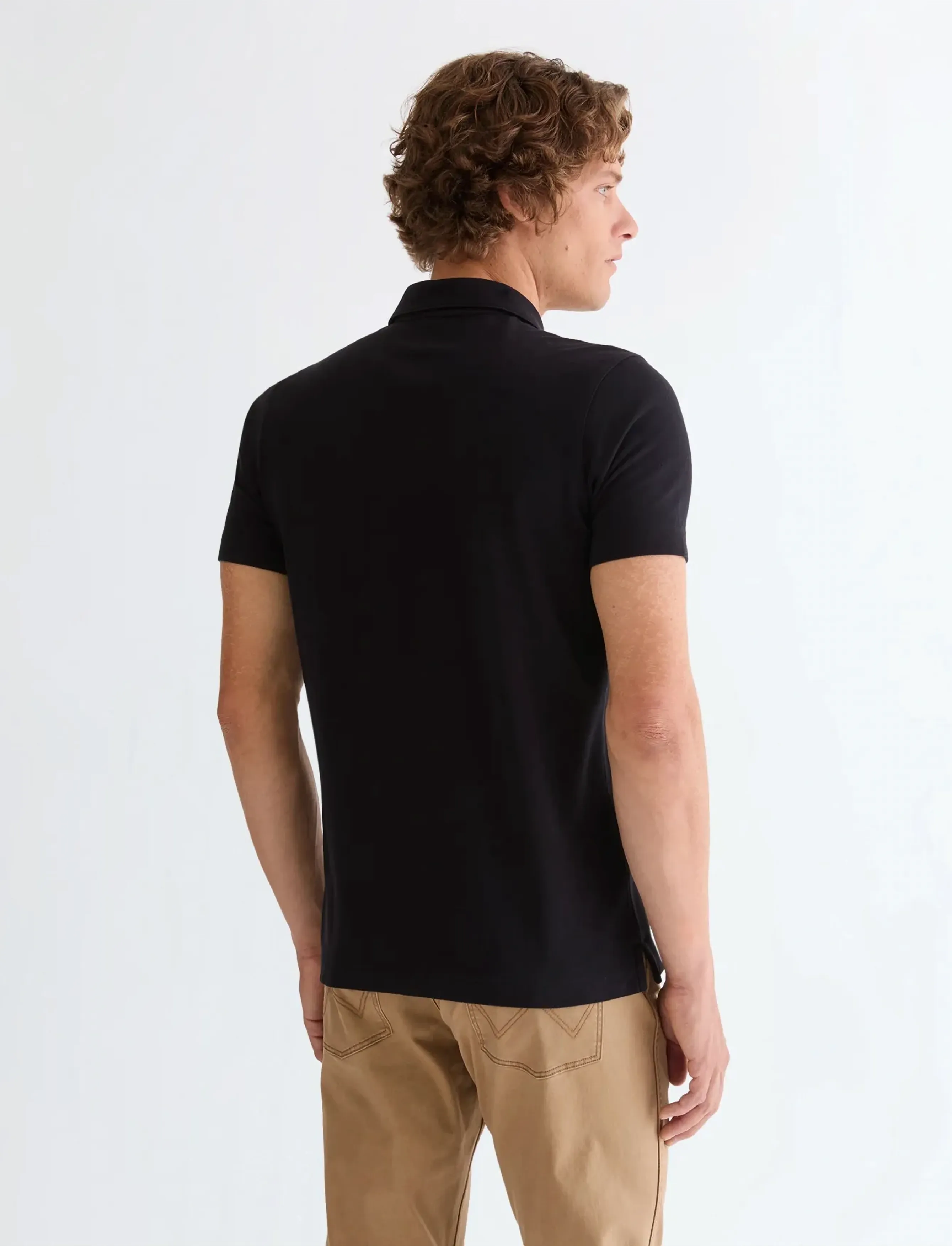 Wrangler - POLO SHIRT - laveste priser - black - 3