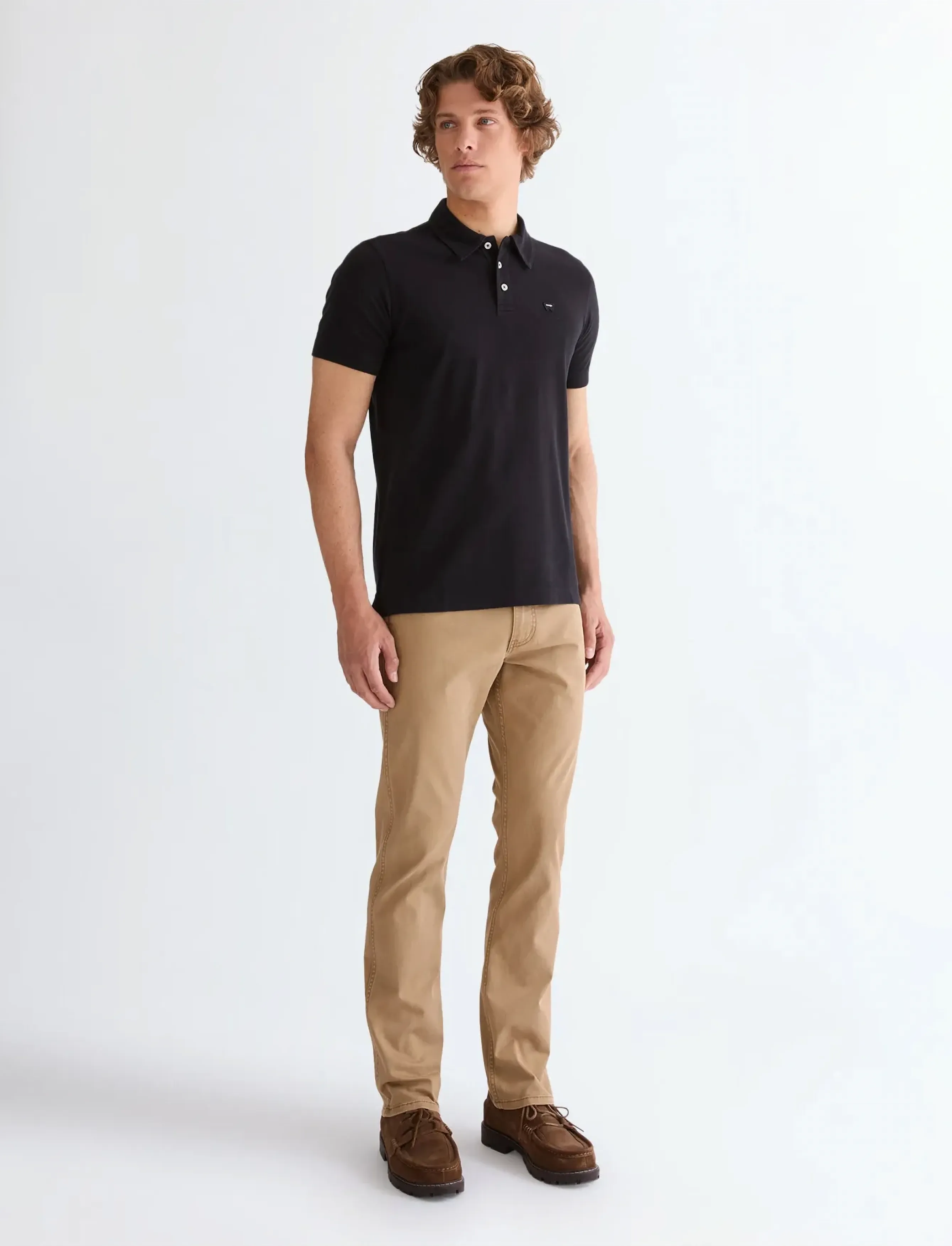 Wrangler - POLO SHIRT - laveste priser - black - 4