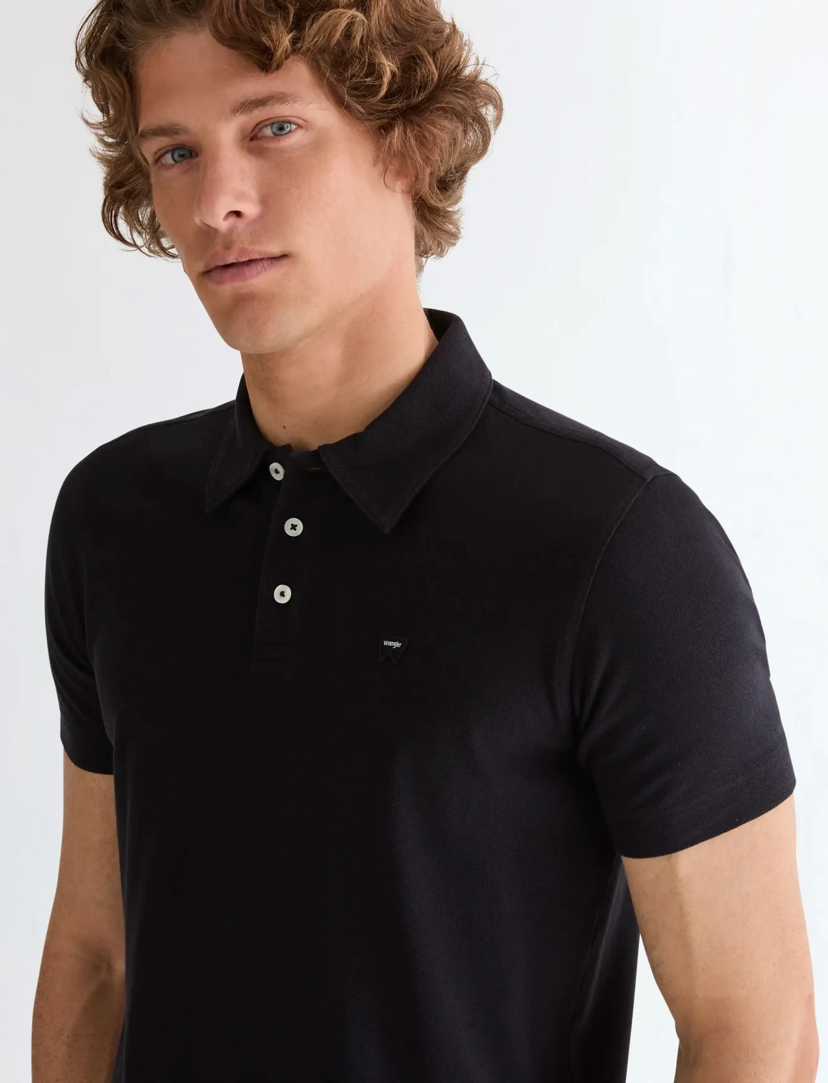 Wrangler - POLO SHIRT - laveste priser - black - 5