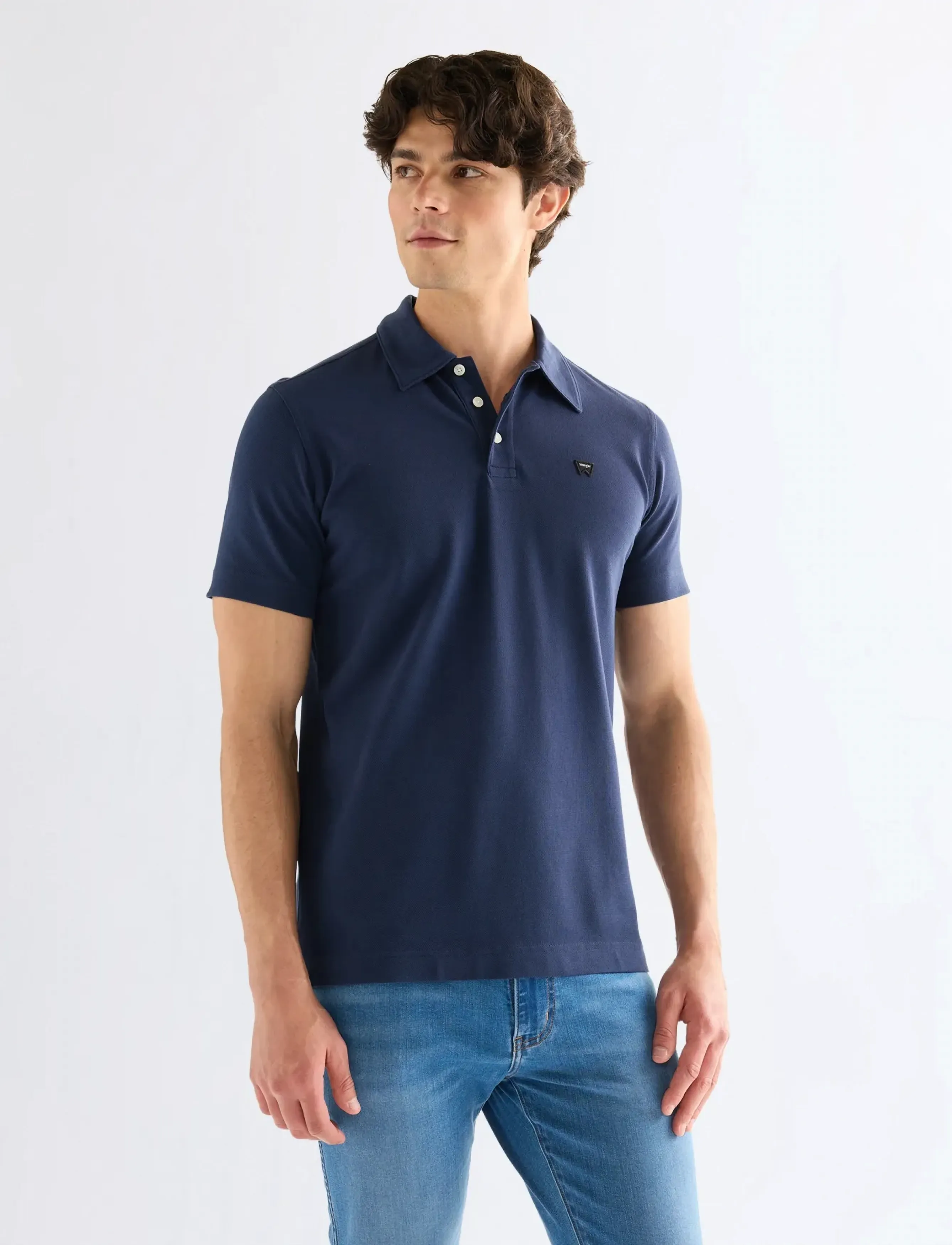 Wrangler - POLO SHIRT - short-sleeved polos - black iris - 0