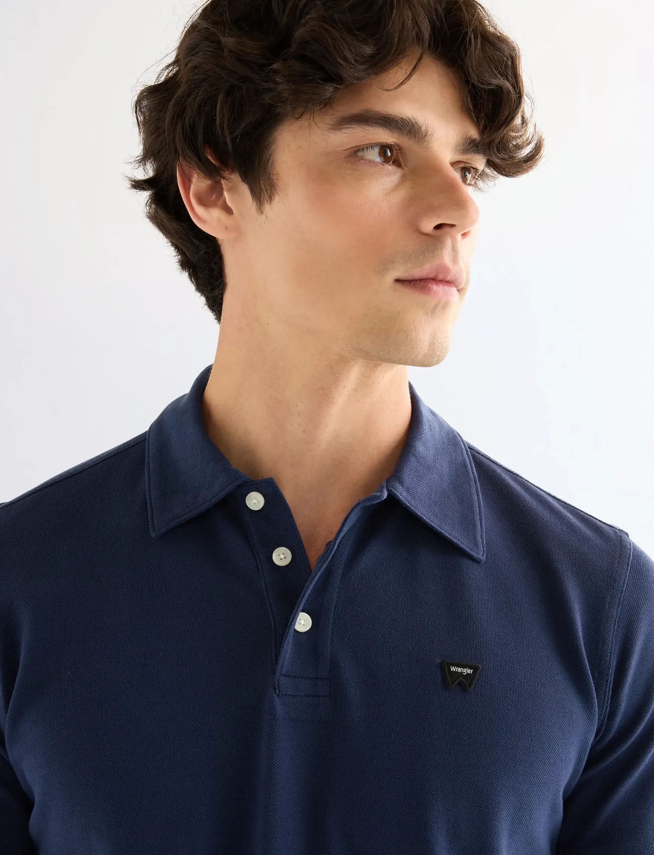 Wrangler - POLO SHIRT - short-sleeved polos - black iris - 5