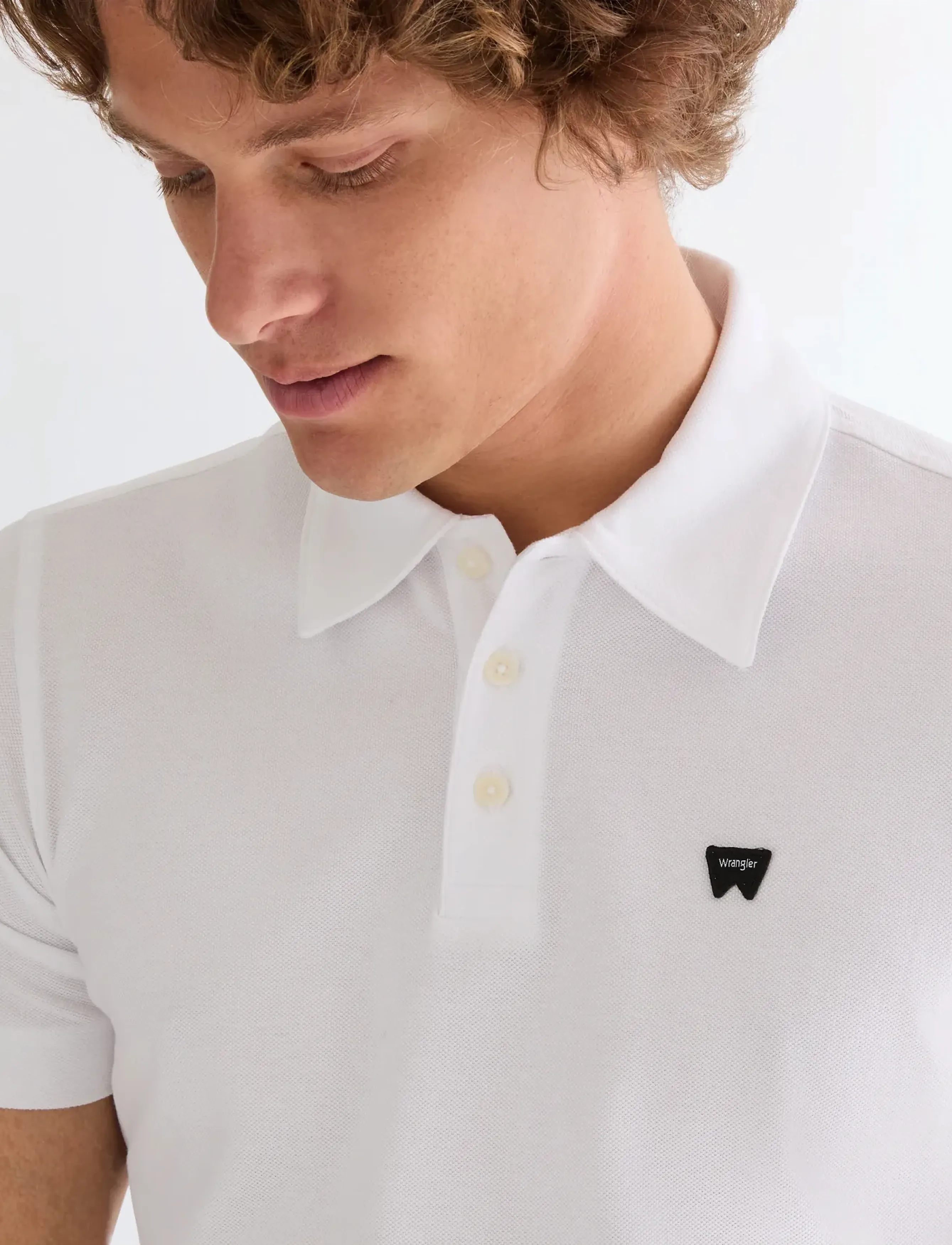 Wrangler - POLO SHIRT - laveste priser - bright white - 5