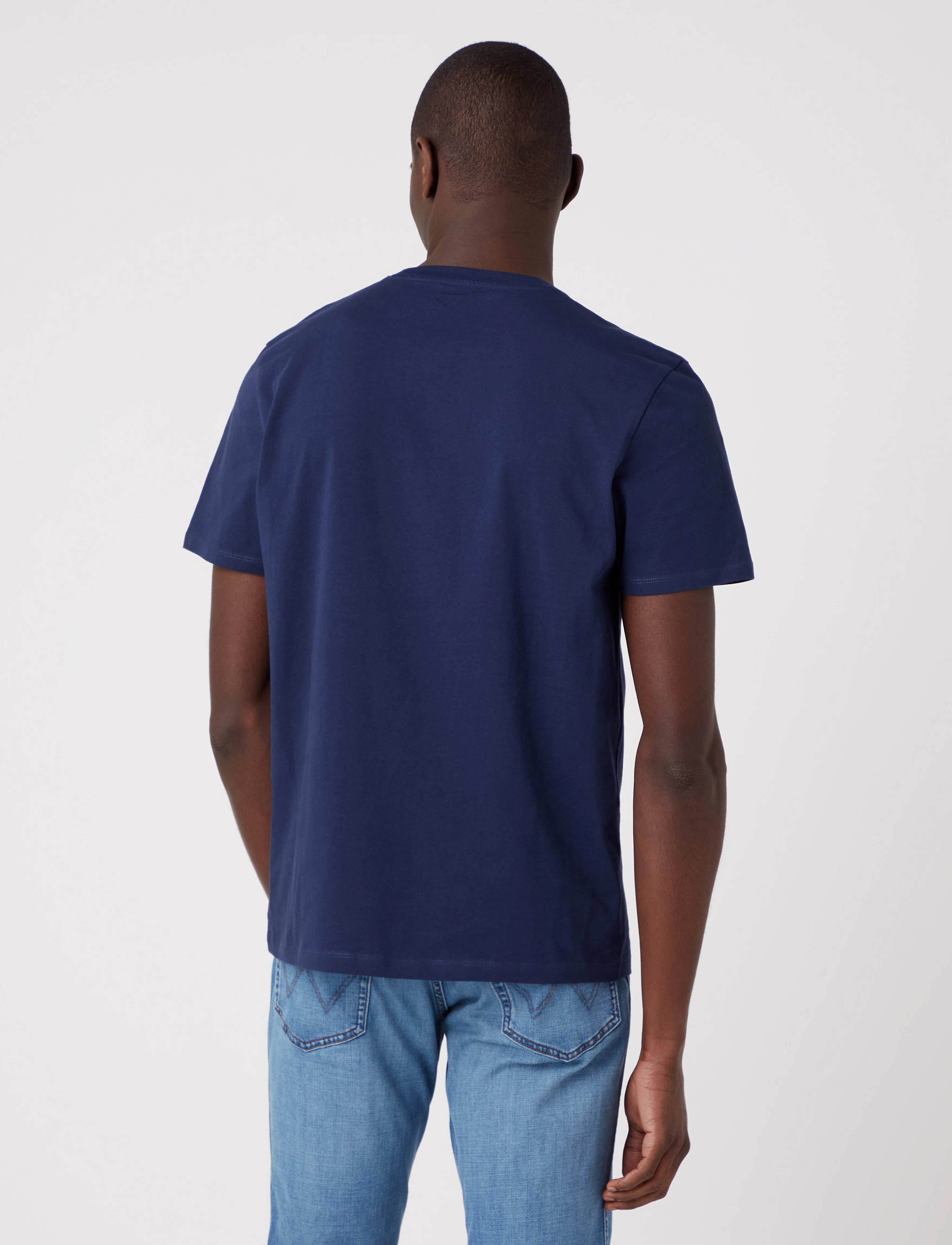 Wrangler - SIGN OFF TEE - navy - 4