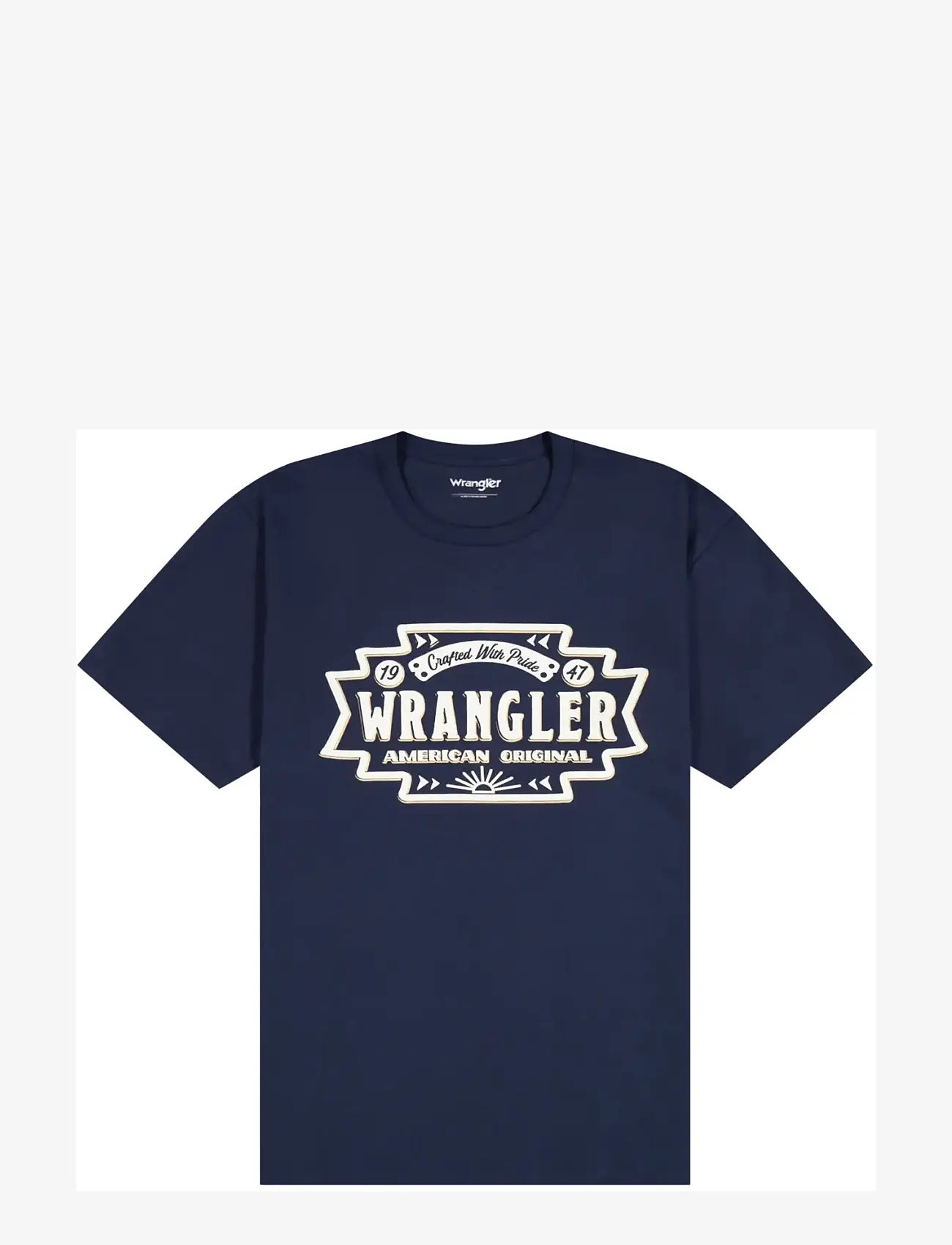 Wrangler - AMERICANA TEE - die niedrigsten preise - navy - 1