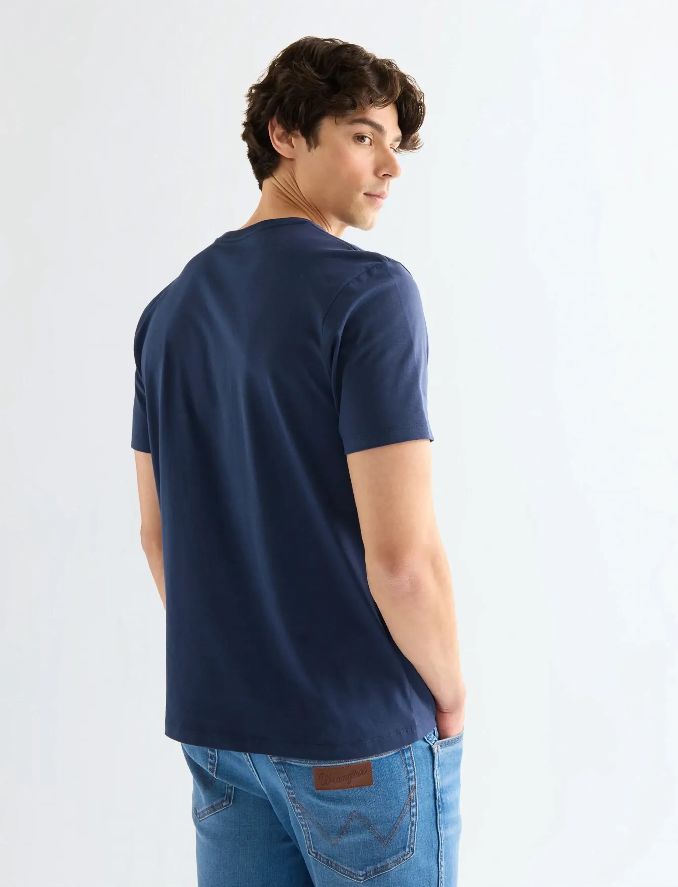 Wrangler - AMERICANA TEE - lägsta priserna - navy - 3