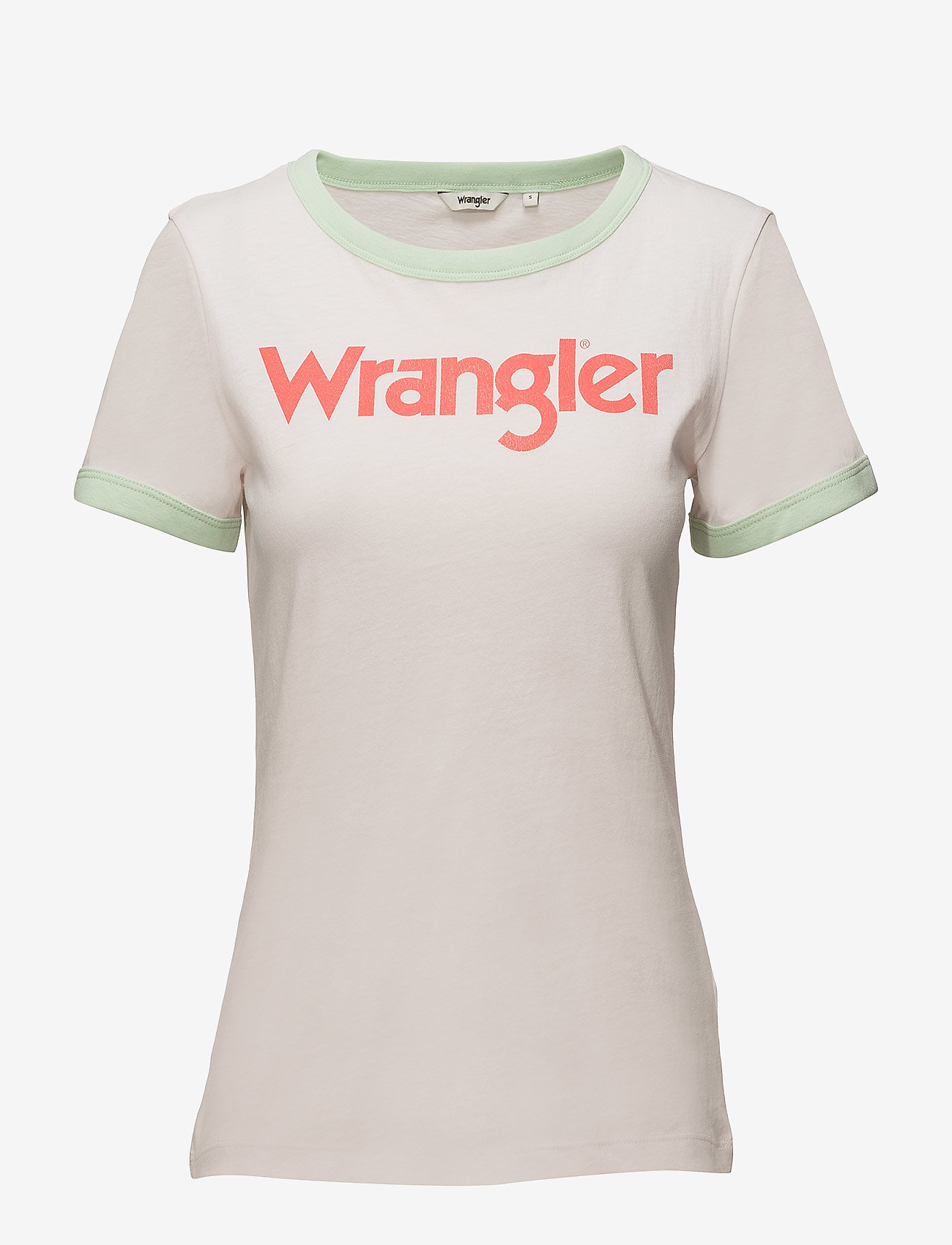 Wrangler - RETRO KABEL TEE - rosewater - 0