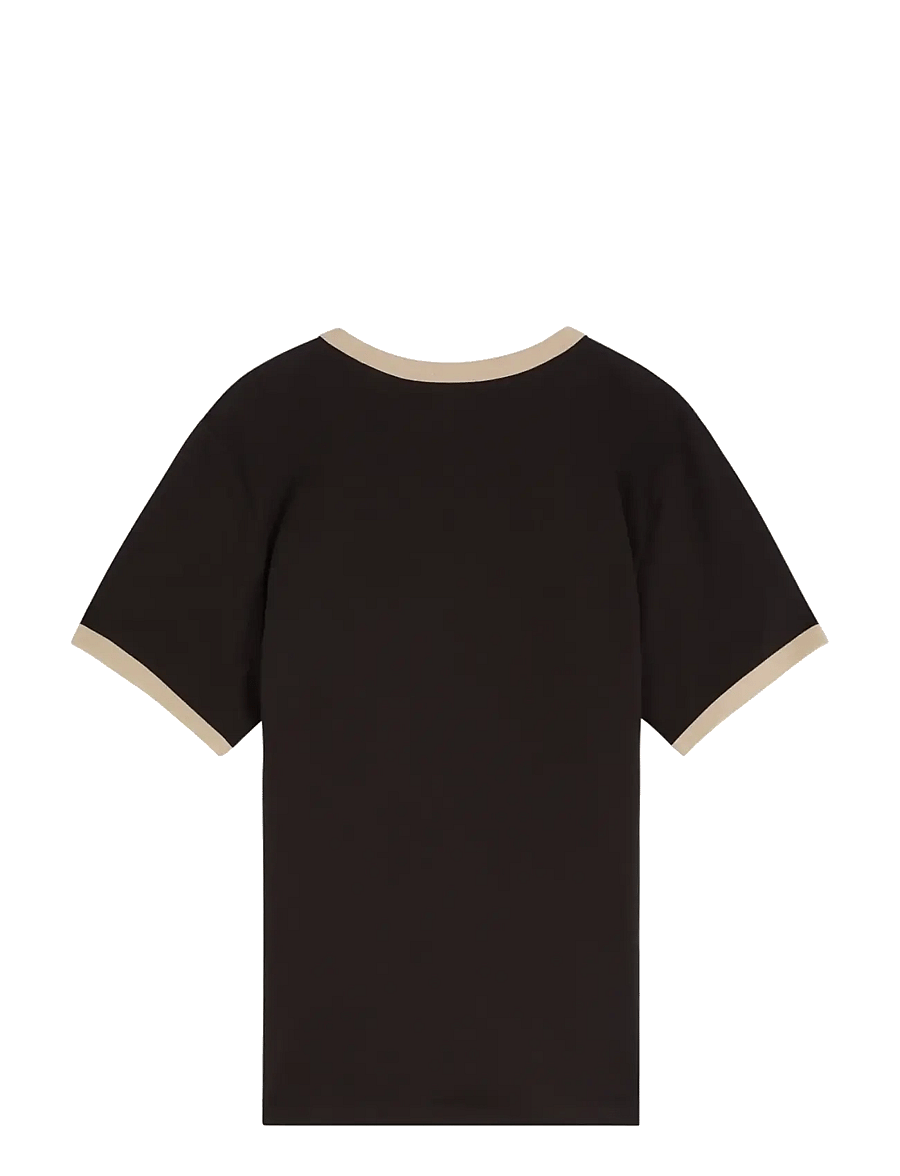 Wrangler - RINGER TEE - lühikeste varrukatega t-särgid - chocolate torte - 2